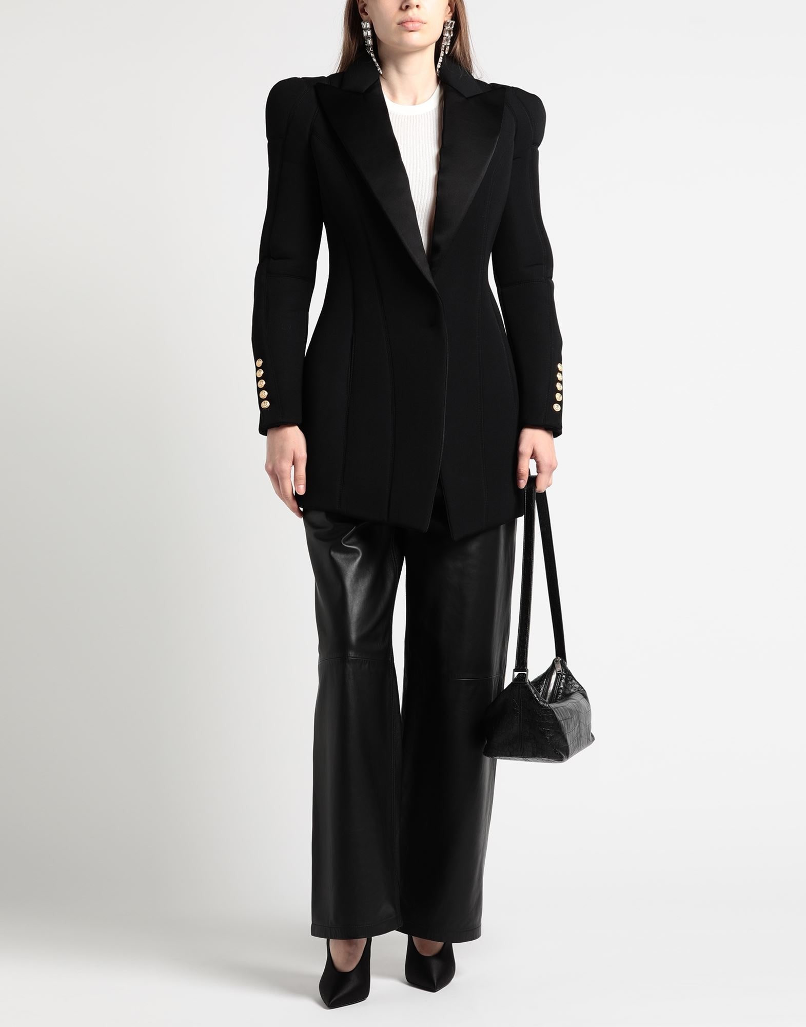 Black Women's Blazer - 3