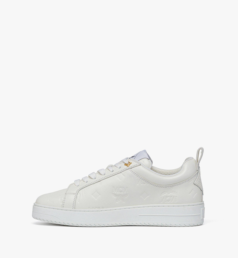 MCM Neo Terrain Sneakers in Monogram Leather outlook