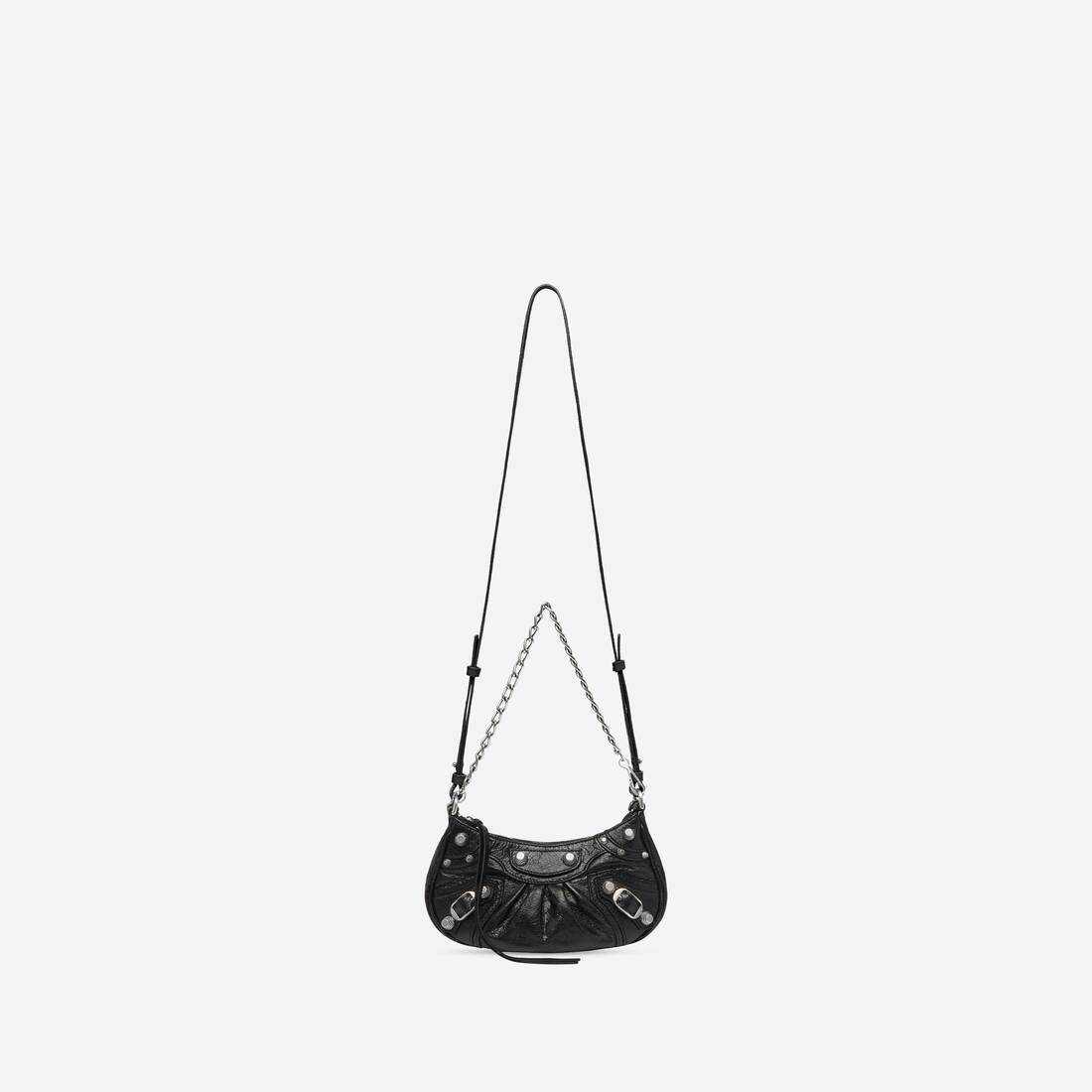 Women's Le Cagole Mini Purse With Chain in Black - 4