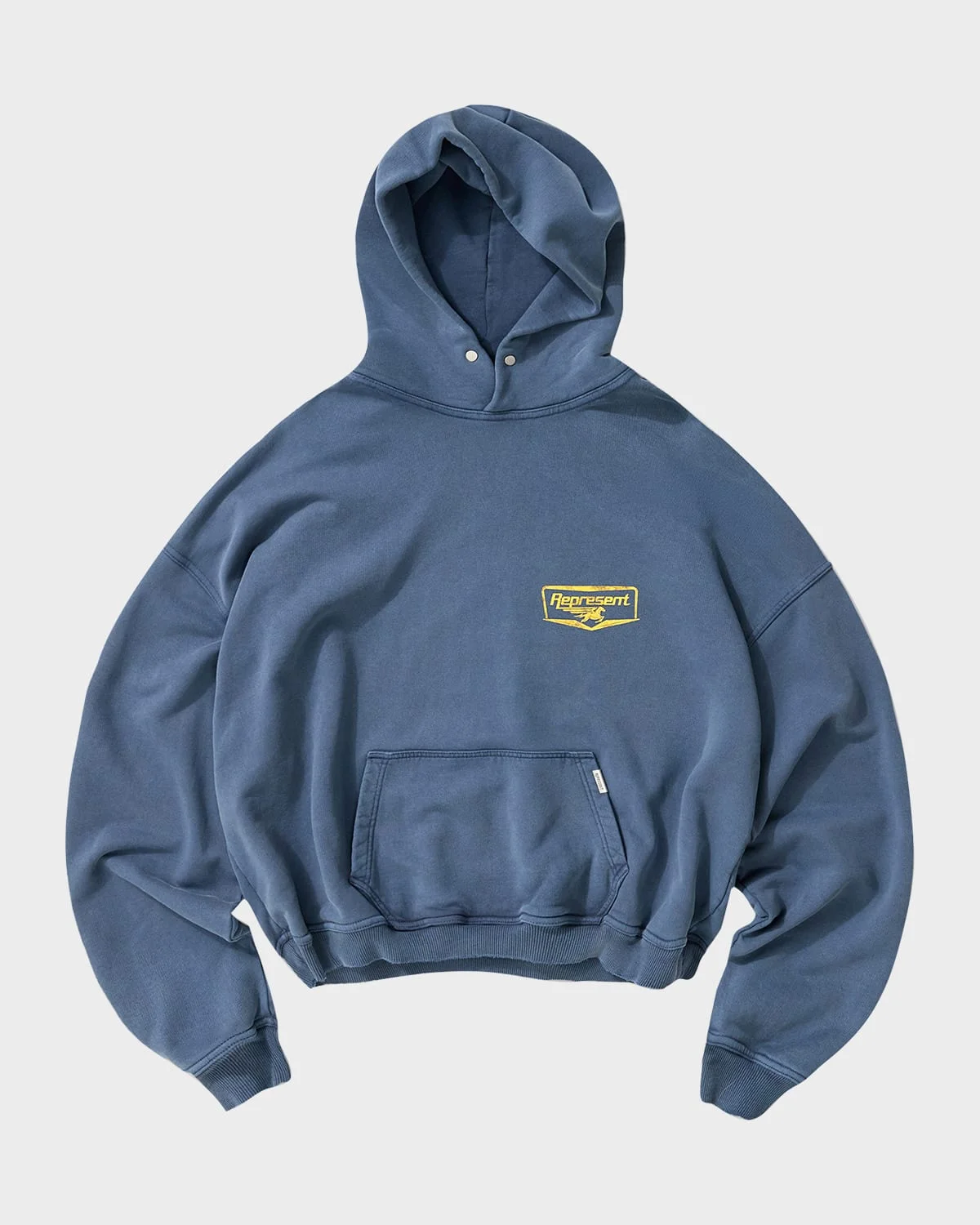 Men & apos;s Nothing Faster Oversized Cotton Hoodie - 1