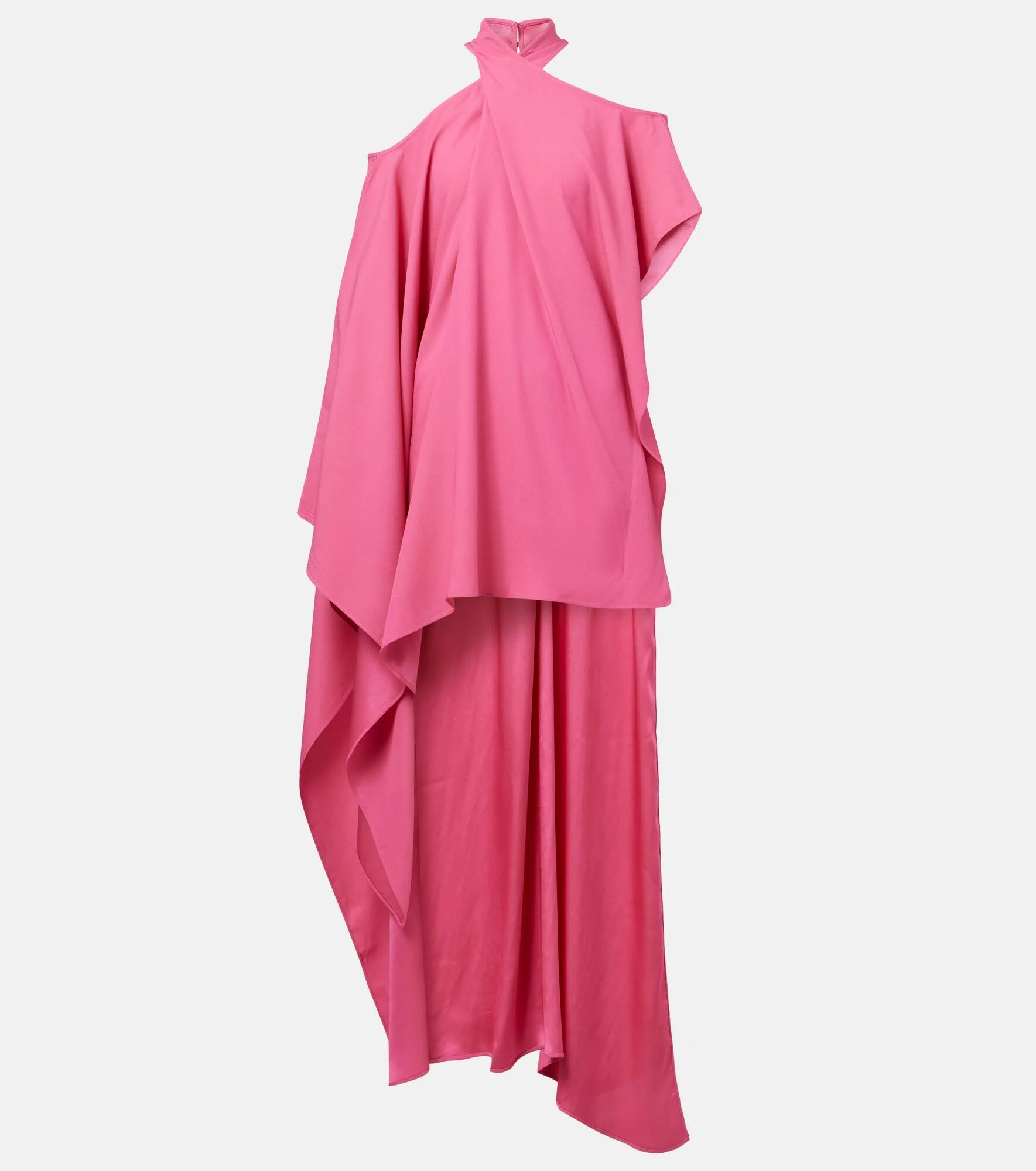 Metauro draped asymmetric kaftan - 1