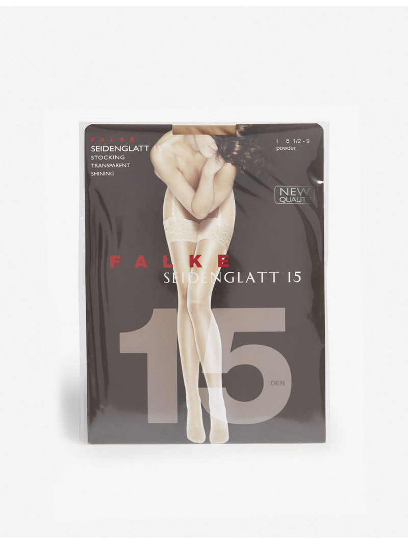FALKE Seidenglatt 15 knitted stockings outlook