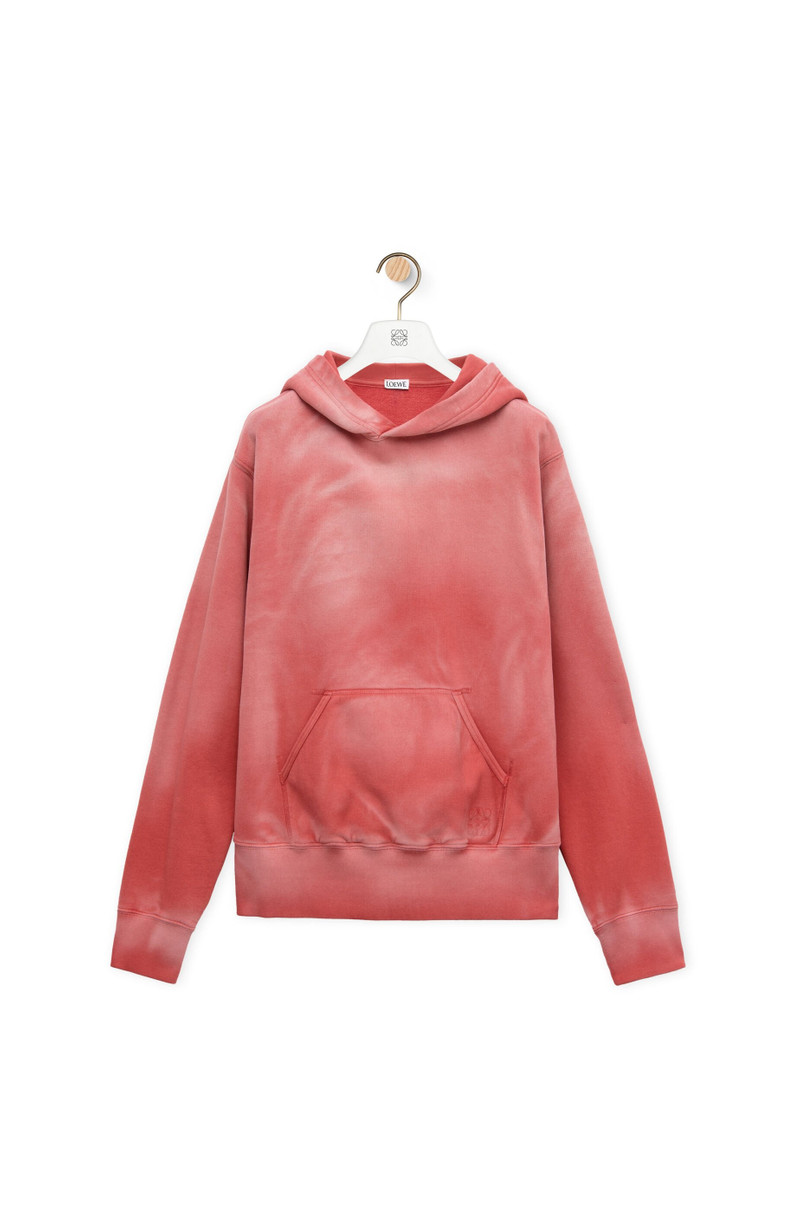 Slim fit hoodie in cotton 1