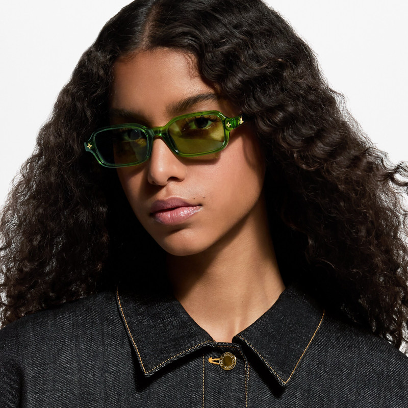 LV Aura Low Rectangle Sunglasses 5