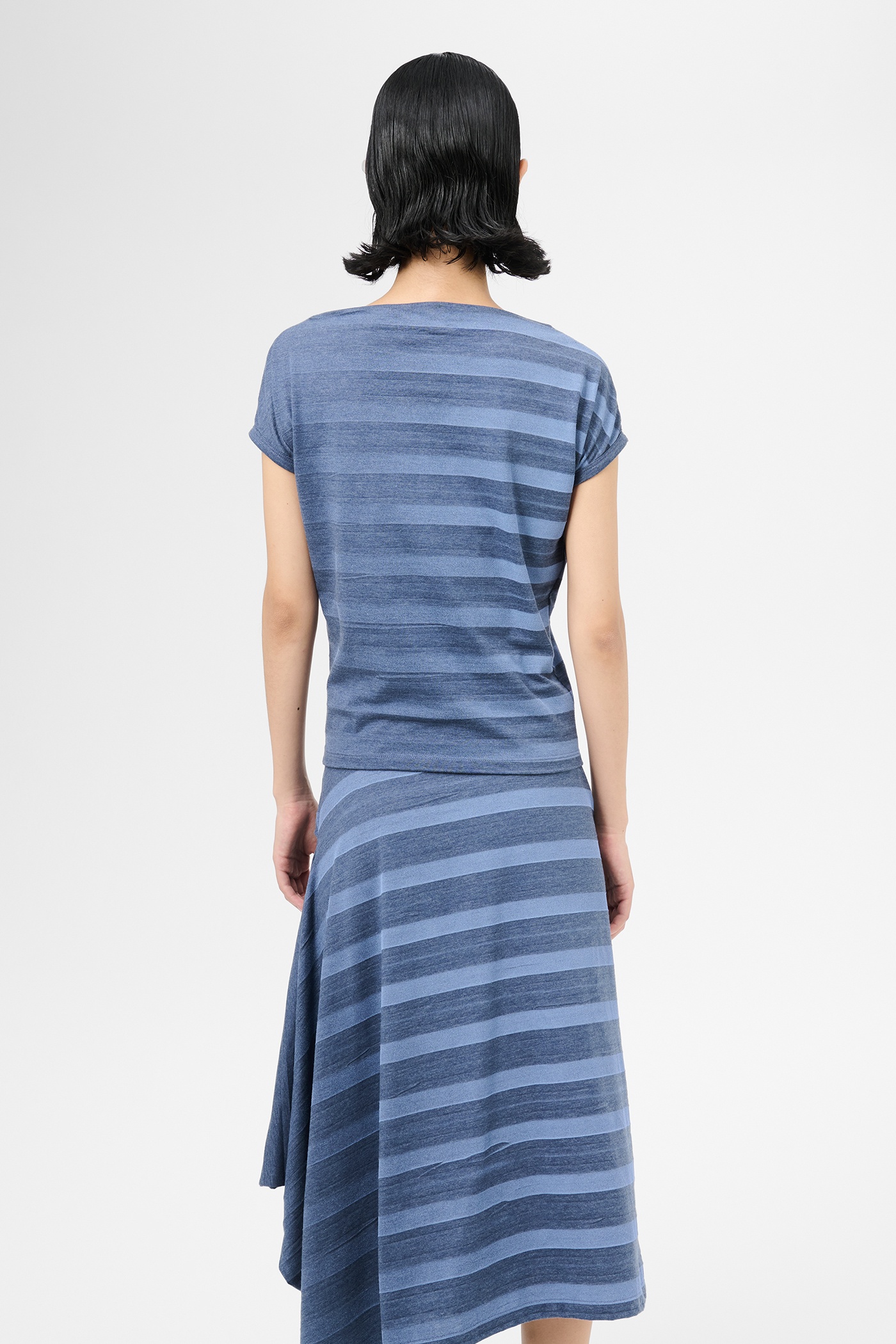 Sailor T-Shirt 70S Jersey Wave Plisse - 6