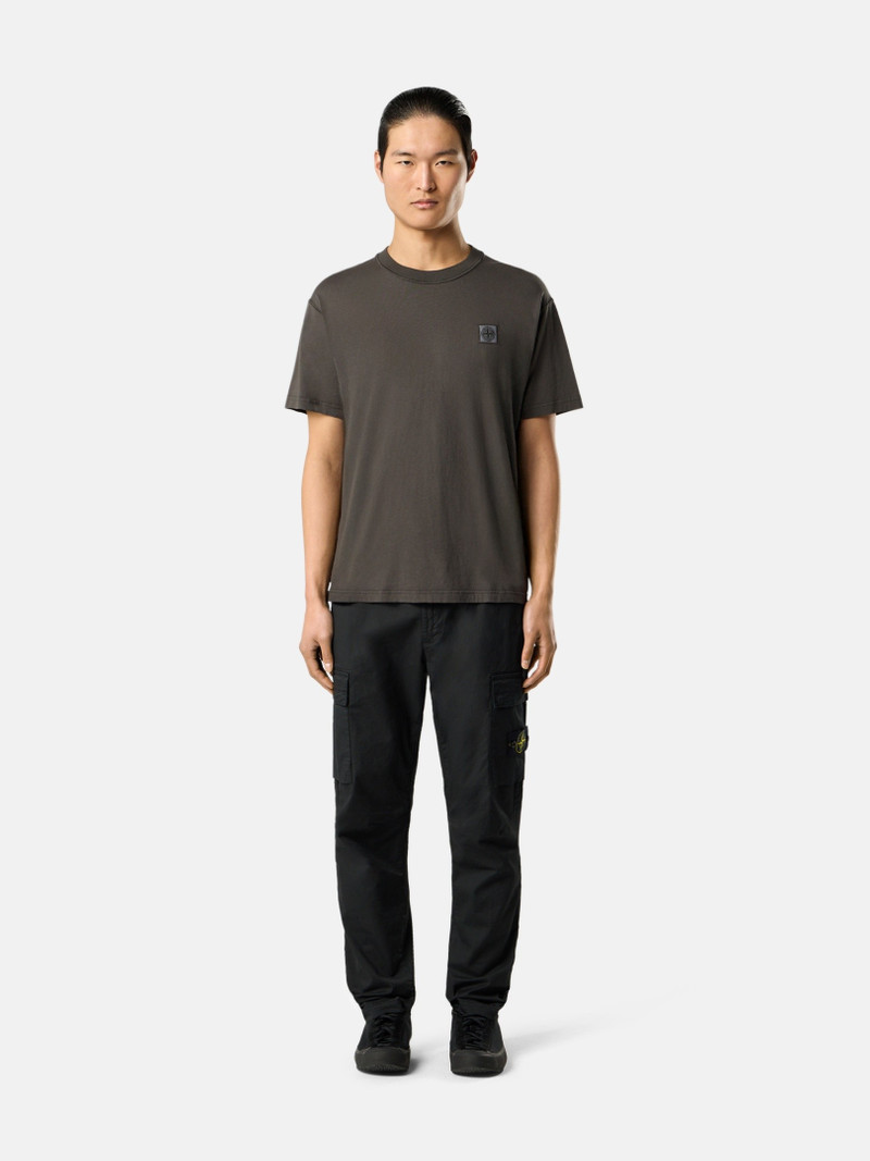 Stone Island 2100026 ORGANIC COTTON JERSEY 'FISSATO' EFFECT outlook
