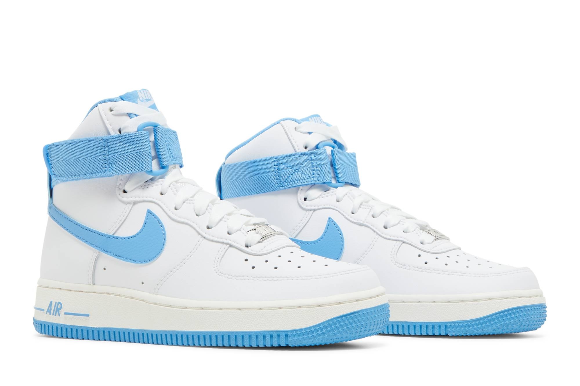 Wmns Air Force 1 High 'White University Blue' - 8