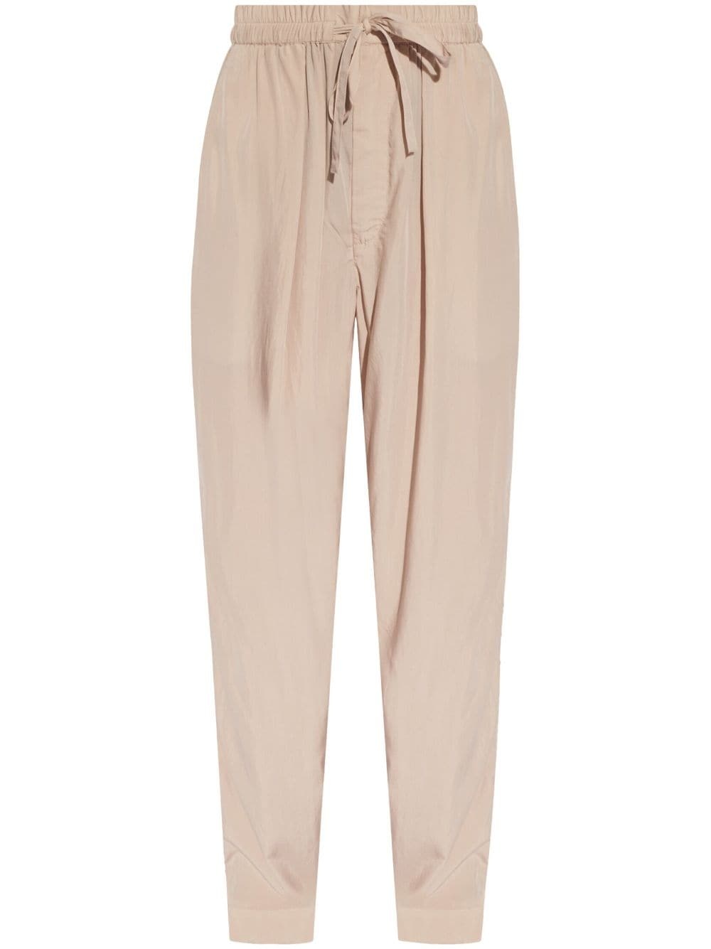 drawstring-waist track pants - 1