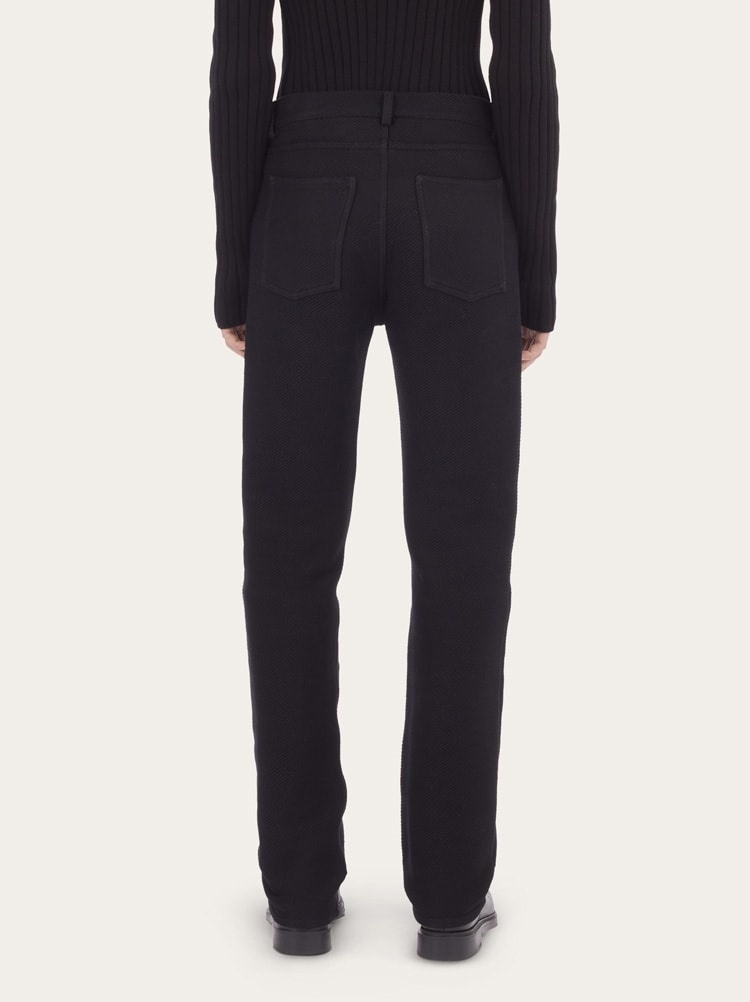 SLIM FIT 5 POCKET TROUSERS - 3