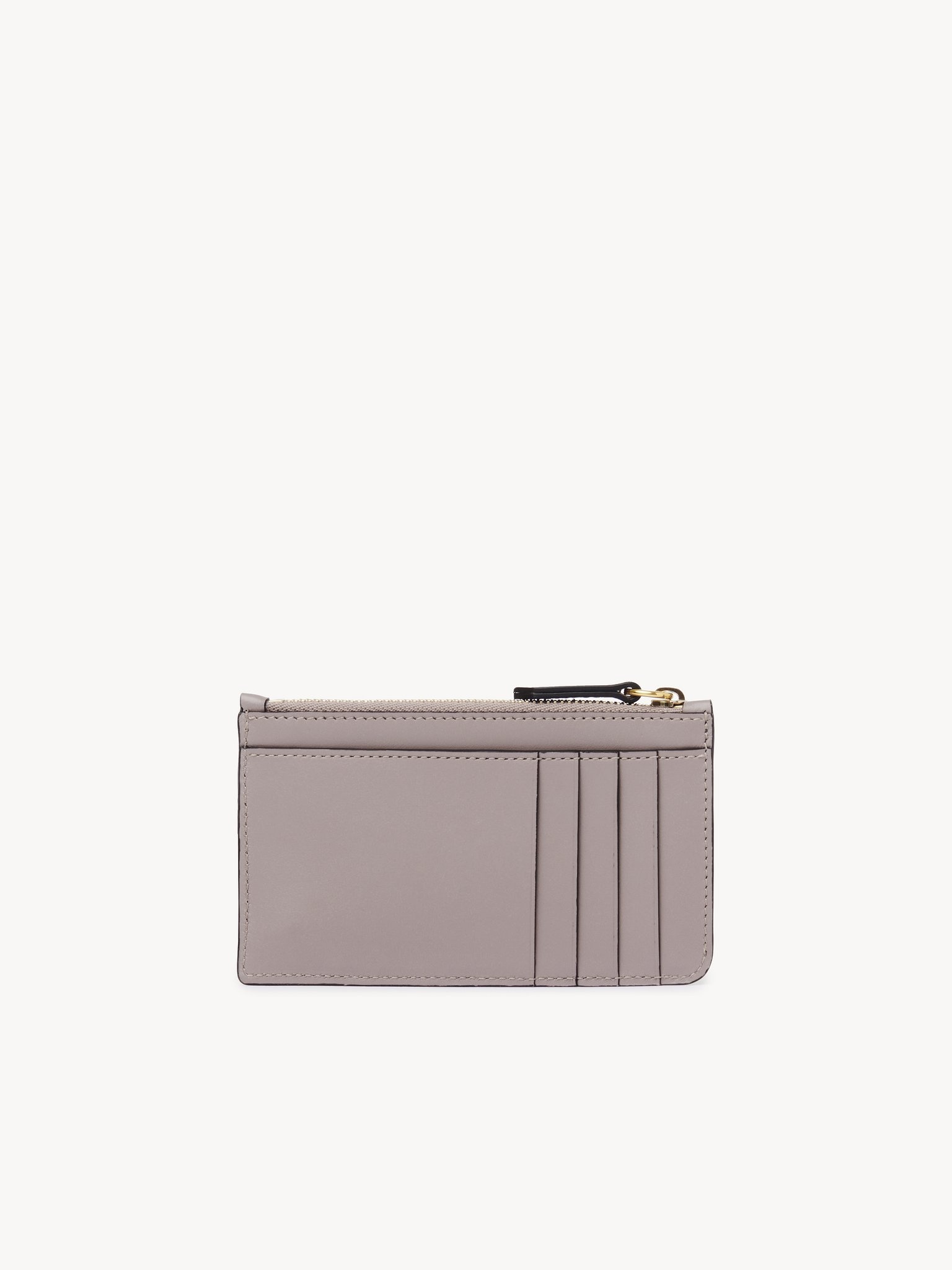 SMALL CHLOÉ ICONIC PURSE WITH CARD SLOTS IN SHINY LEATHER - 4