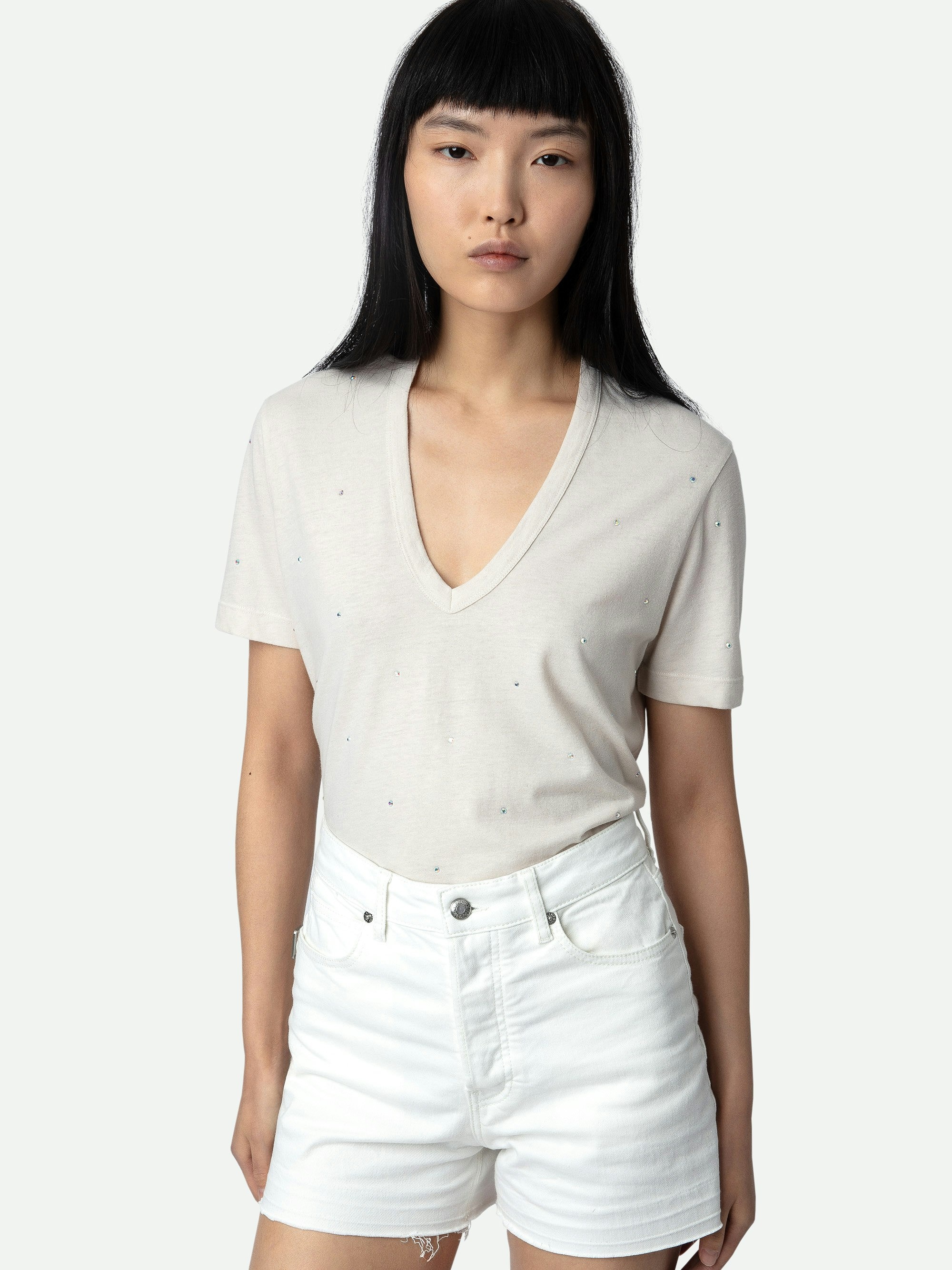 Wassa Diamanté T-shirt - 7