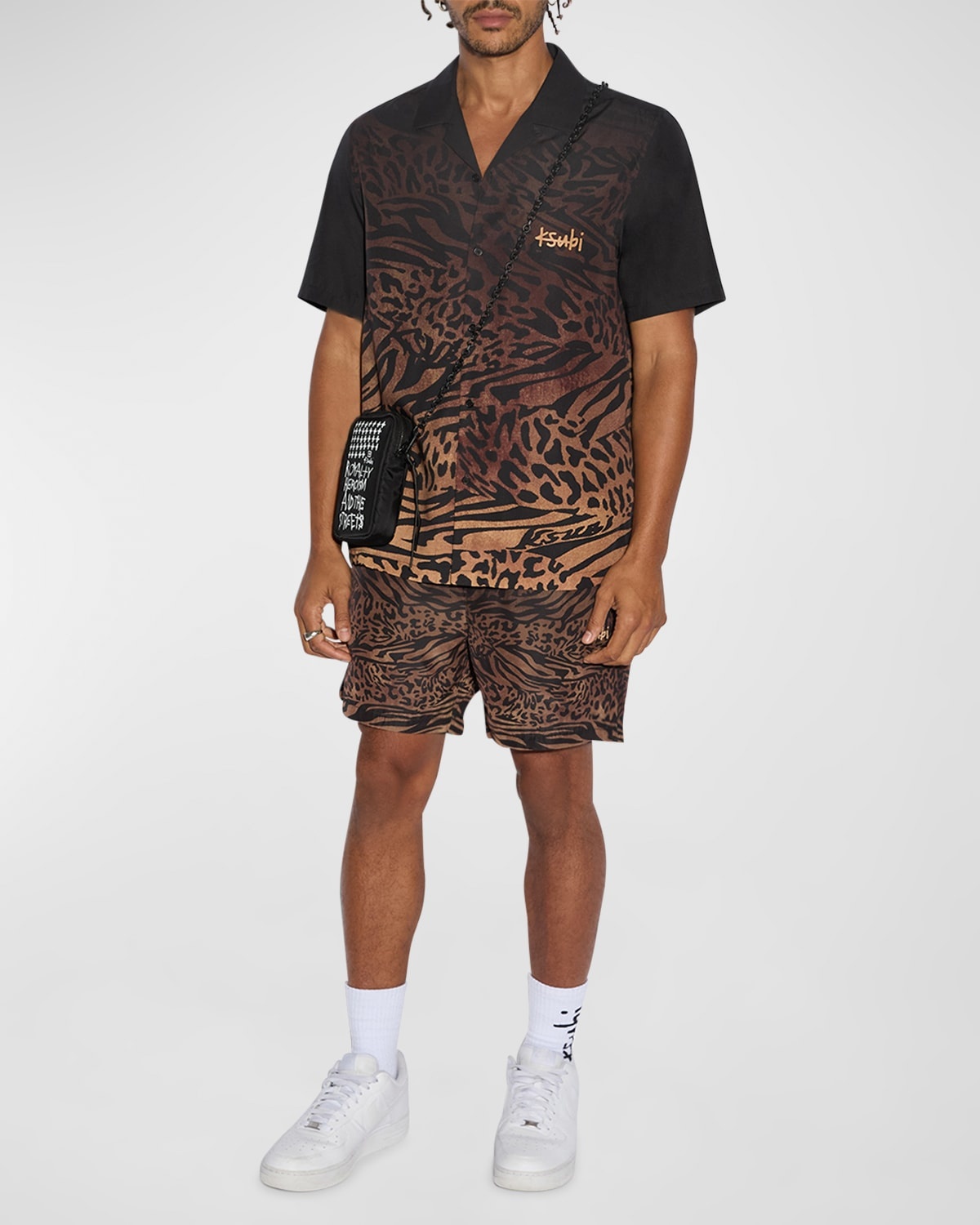 Men's Sinners Leopard Resort Shirt - 2