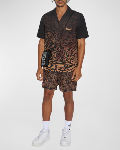 Ksubi Men's Sinners Leopard Resort Shirt outlook