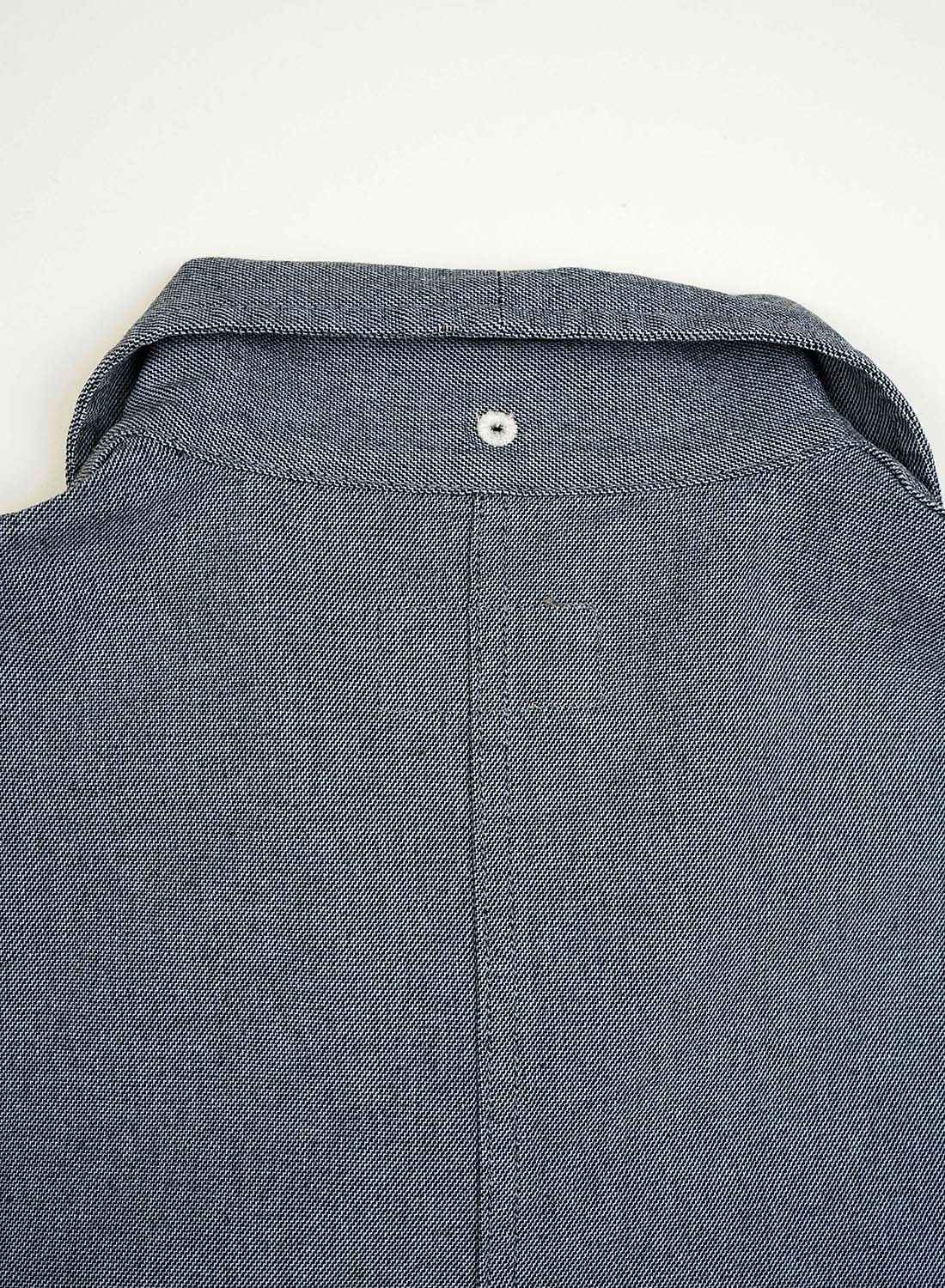 New Navvie Blazer Broken Twill in Washed Blue - 7