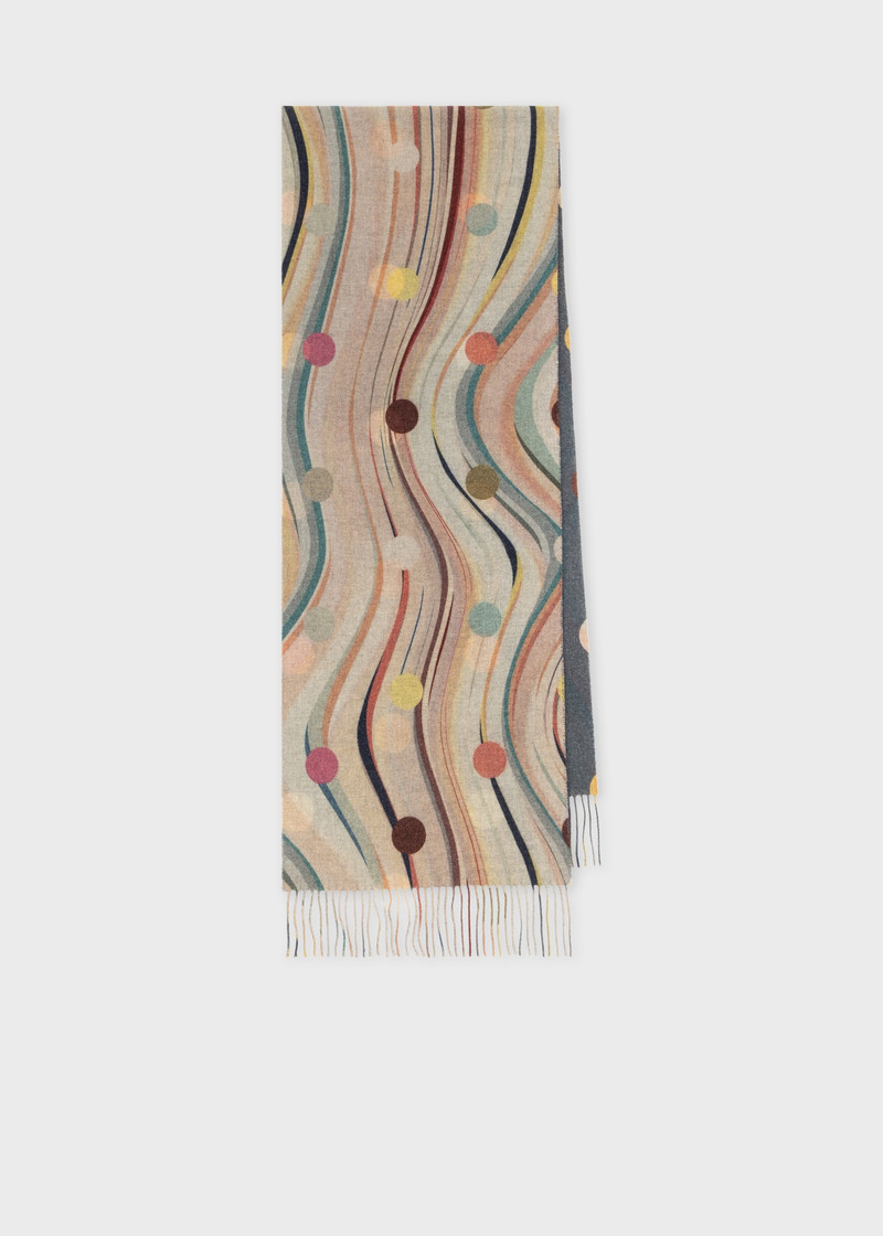 여성 'Swirl' Polka Dot Scarf 1