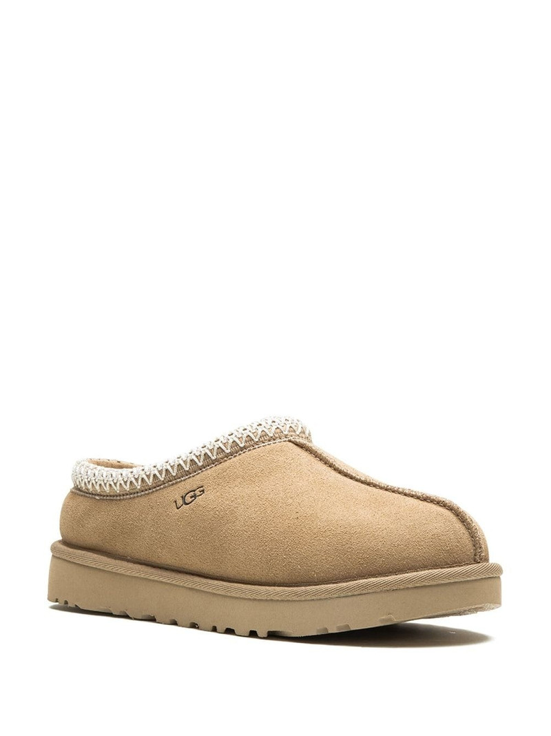UGG "W Tasmen Beige" suede slippers outlook
