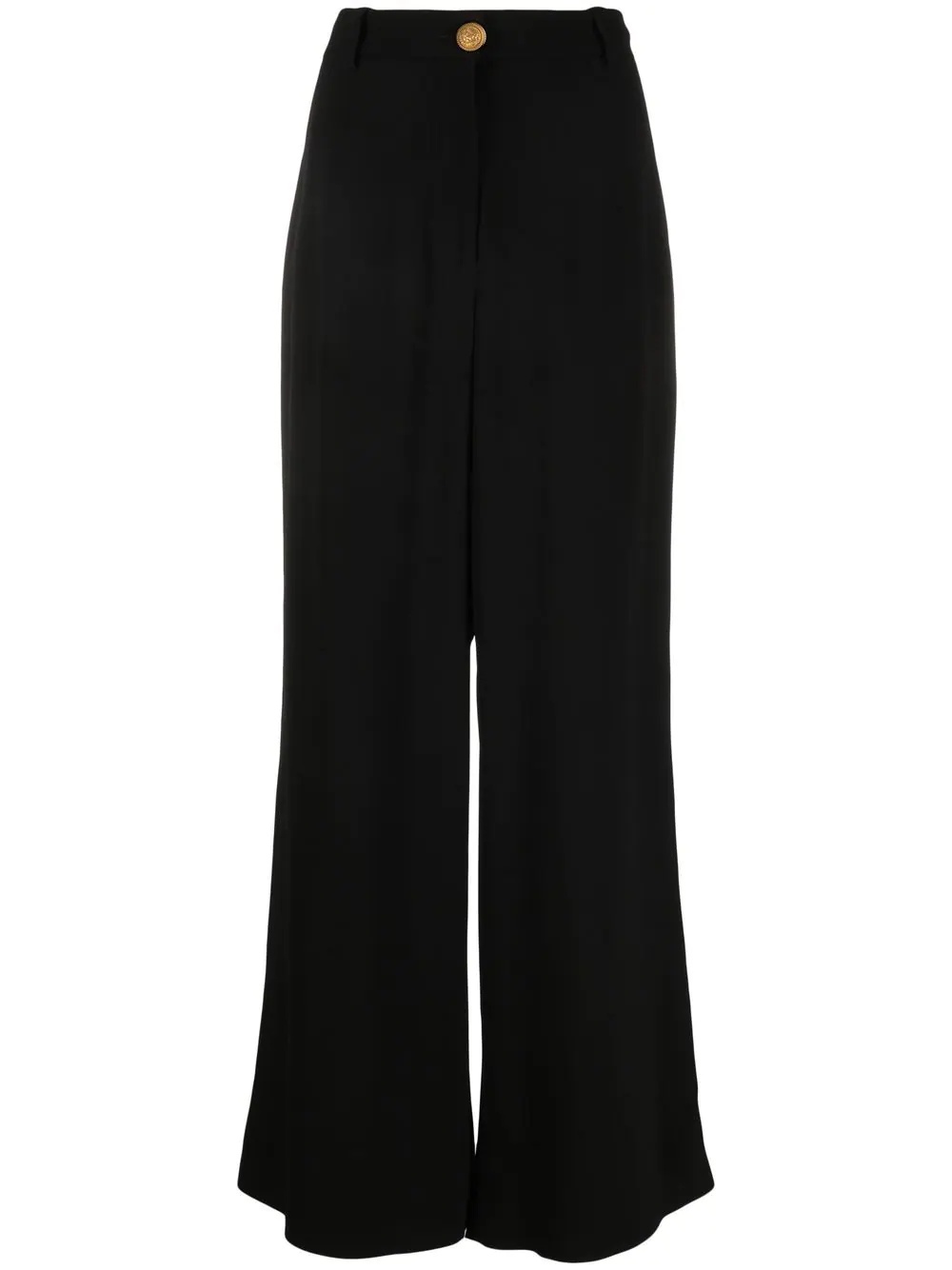 high-waisted palazzo pants - 1