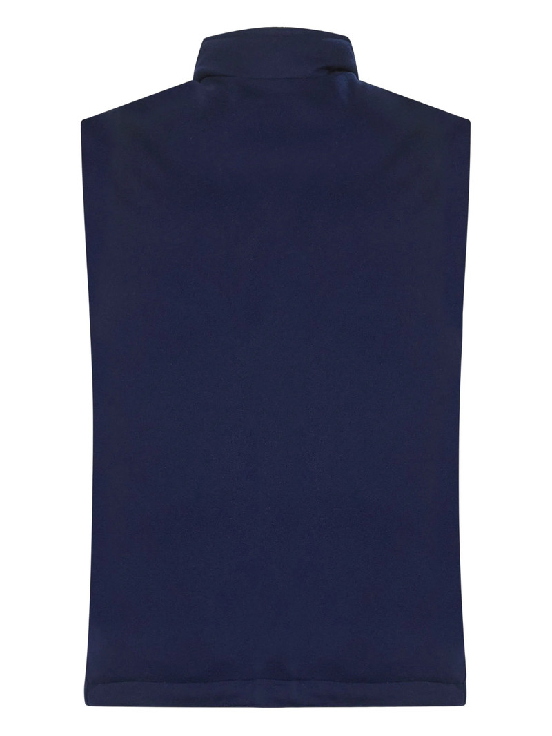 Brunello Cucinelli Brunello Cucinelli Stand-collar Zip-front Gilet outlook