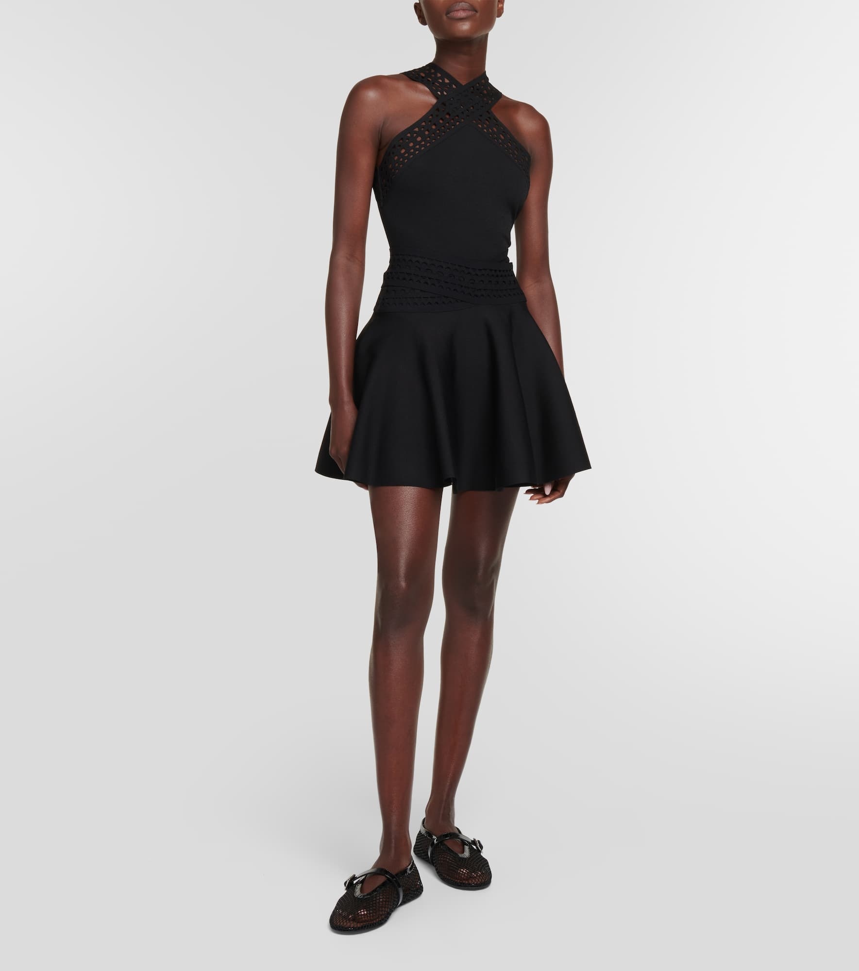 Vienne high-rise miniskirt - 2