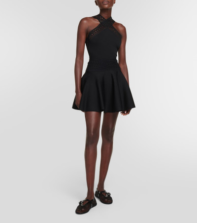 Alaïa Vienne high-rise miniskirt outlook