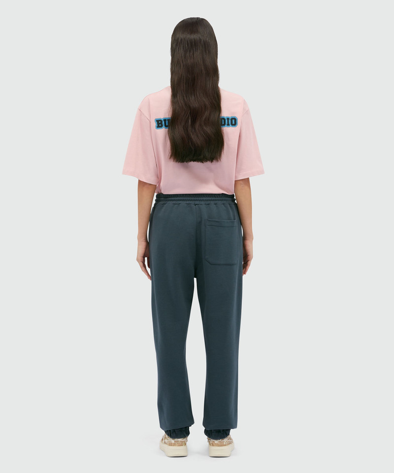 Organic cotton "Fantastic Green Burro Studio" pants 7