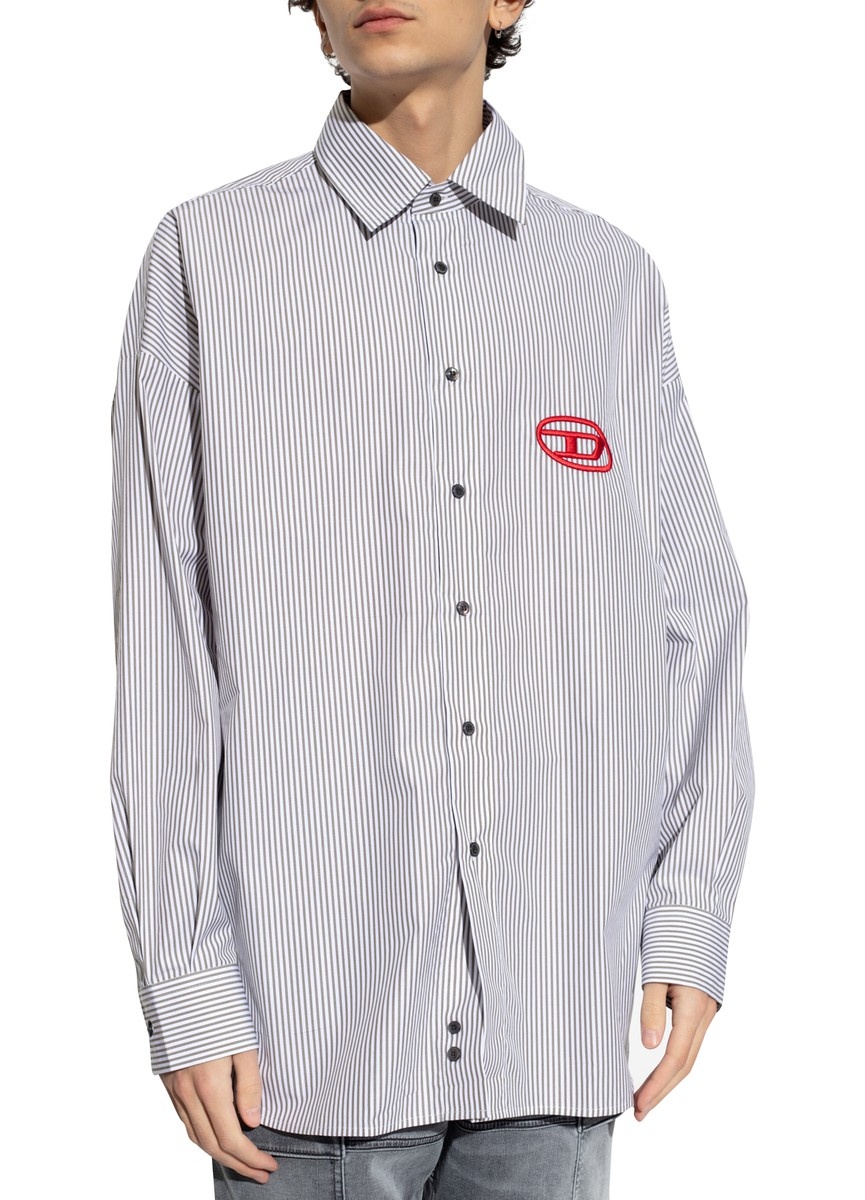S-DOUBER striped shirt - 2