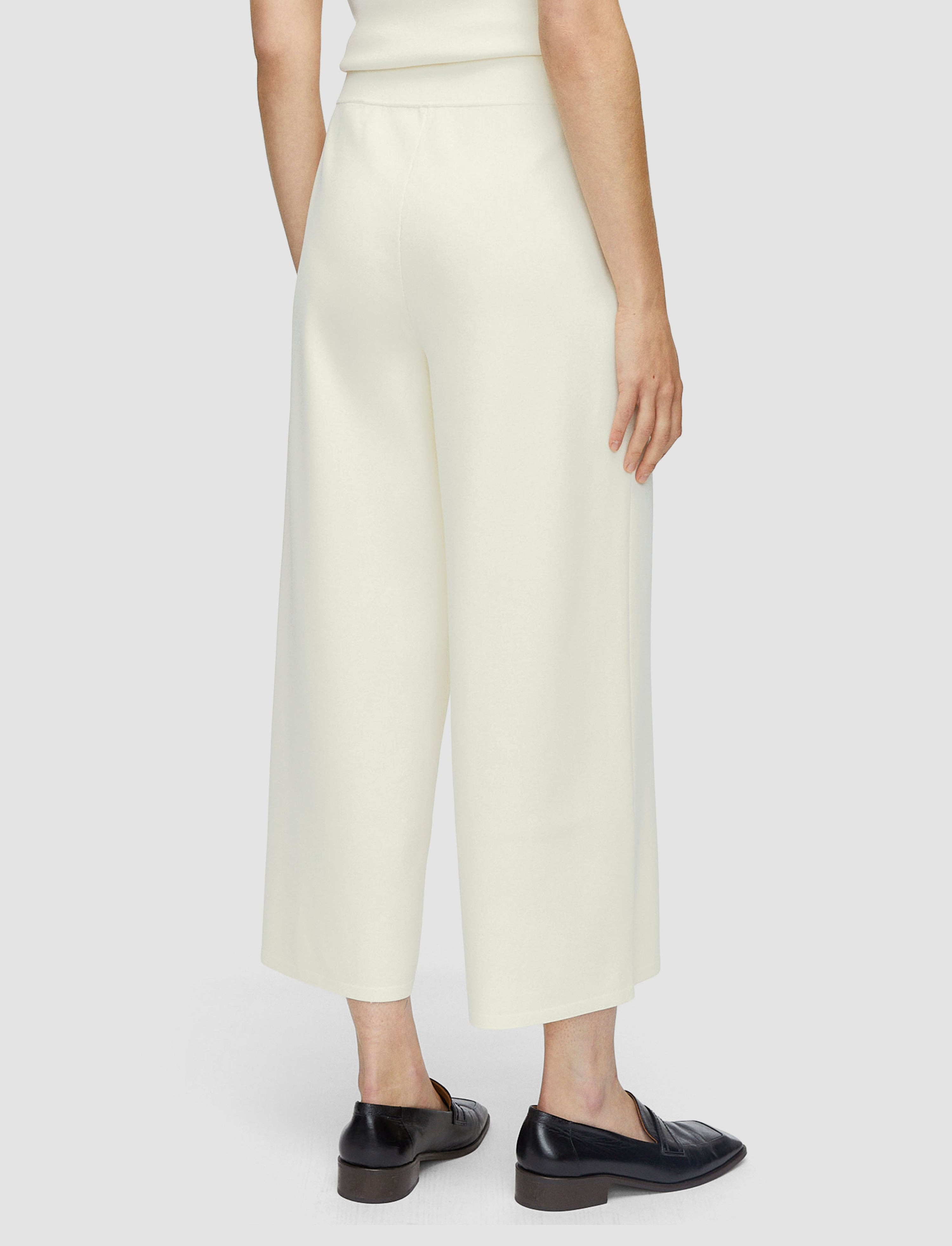 Viscose Knit Stretch Culottes - 5