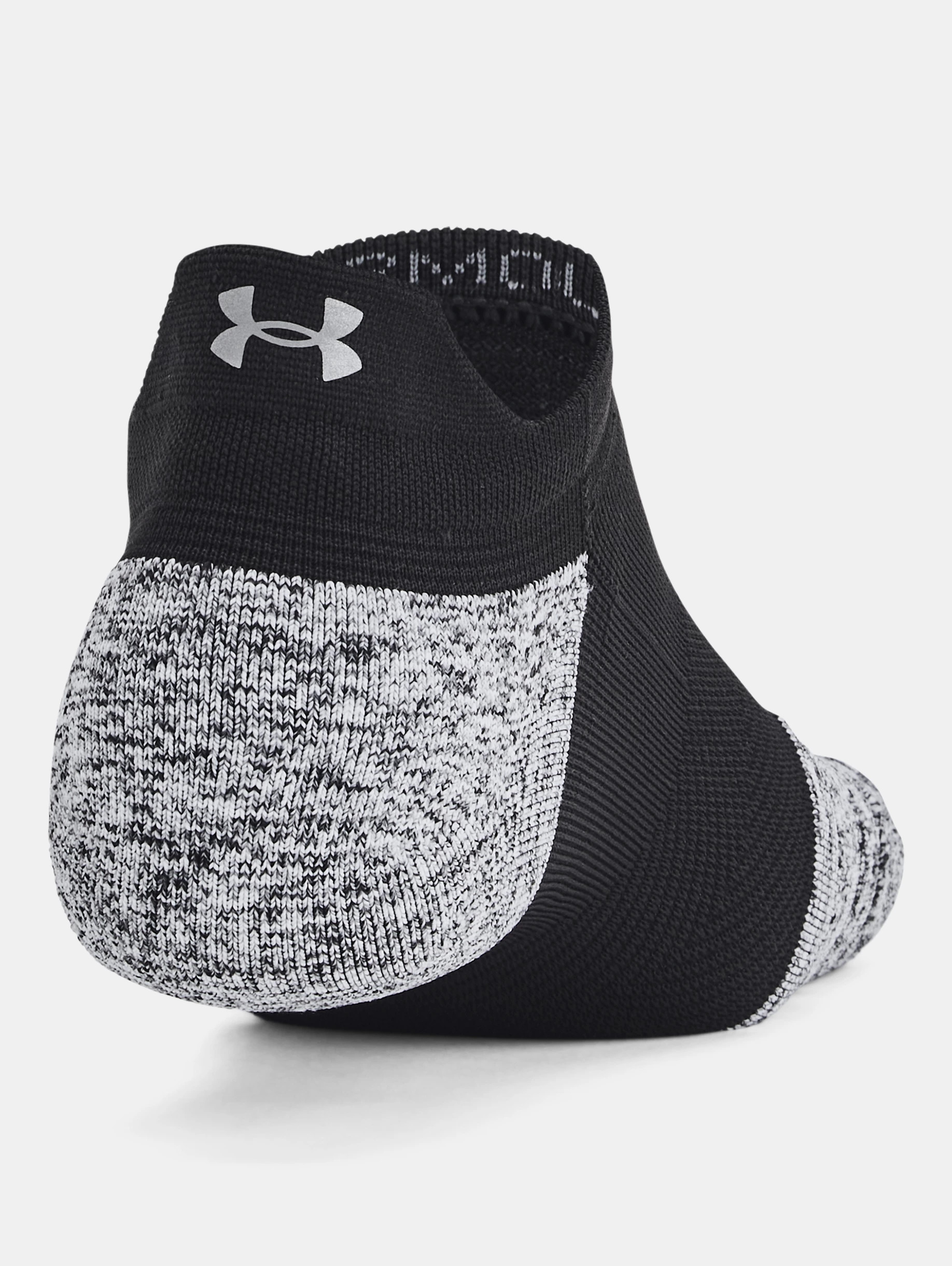 Unisex UA ArmourDry® Run Cushion 3-Pack No Show Socks - 2