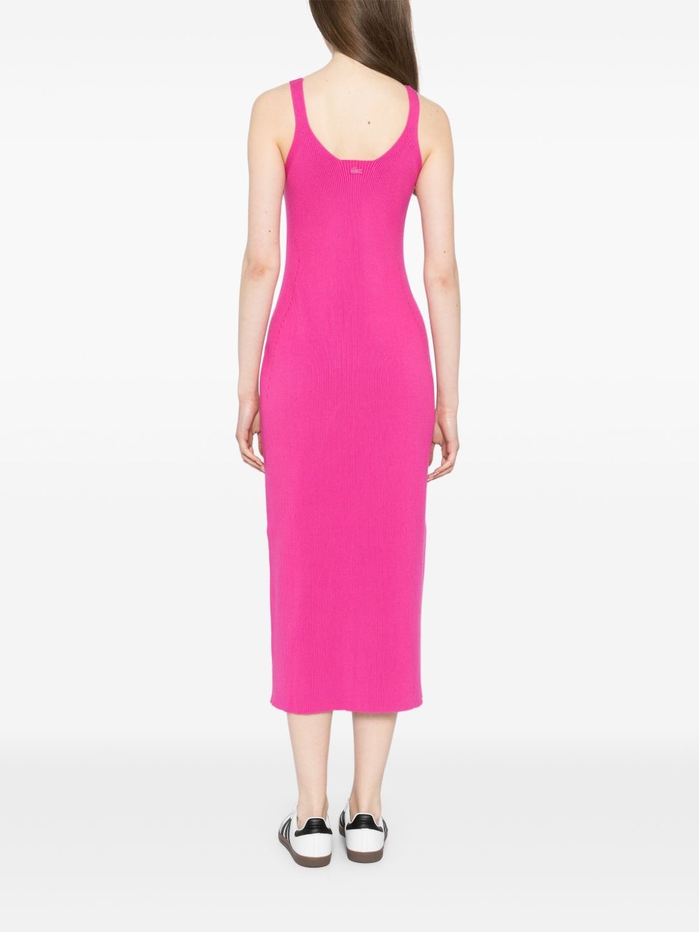 long seamless ribbed dress - 4