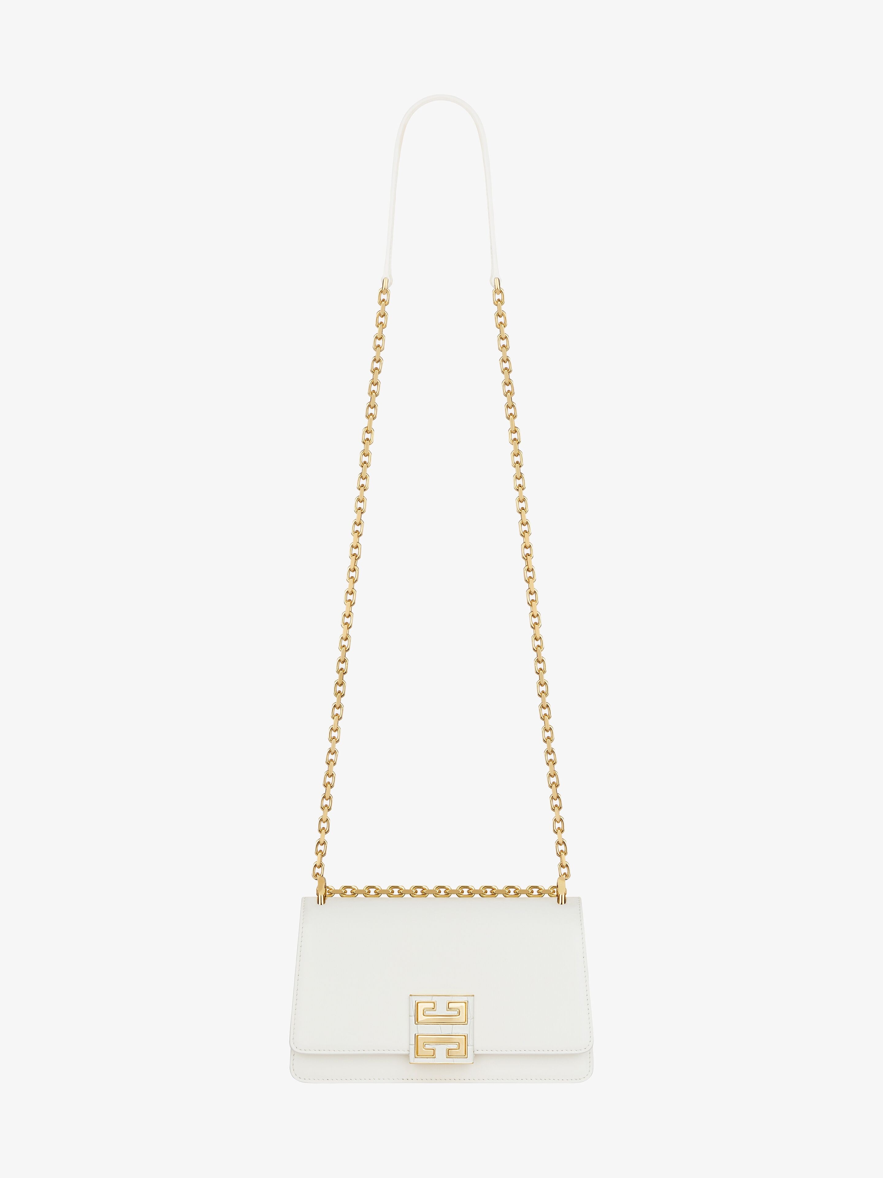 SMALL 4G BAG IN LEATHER WITH CHAIN - 3