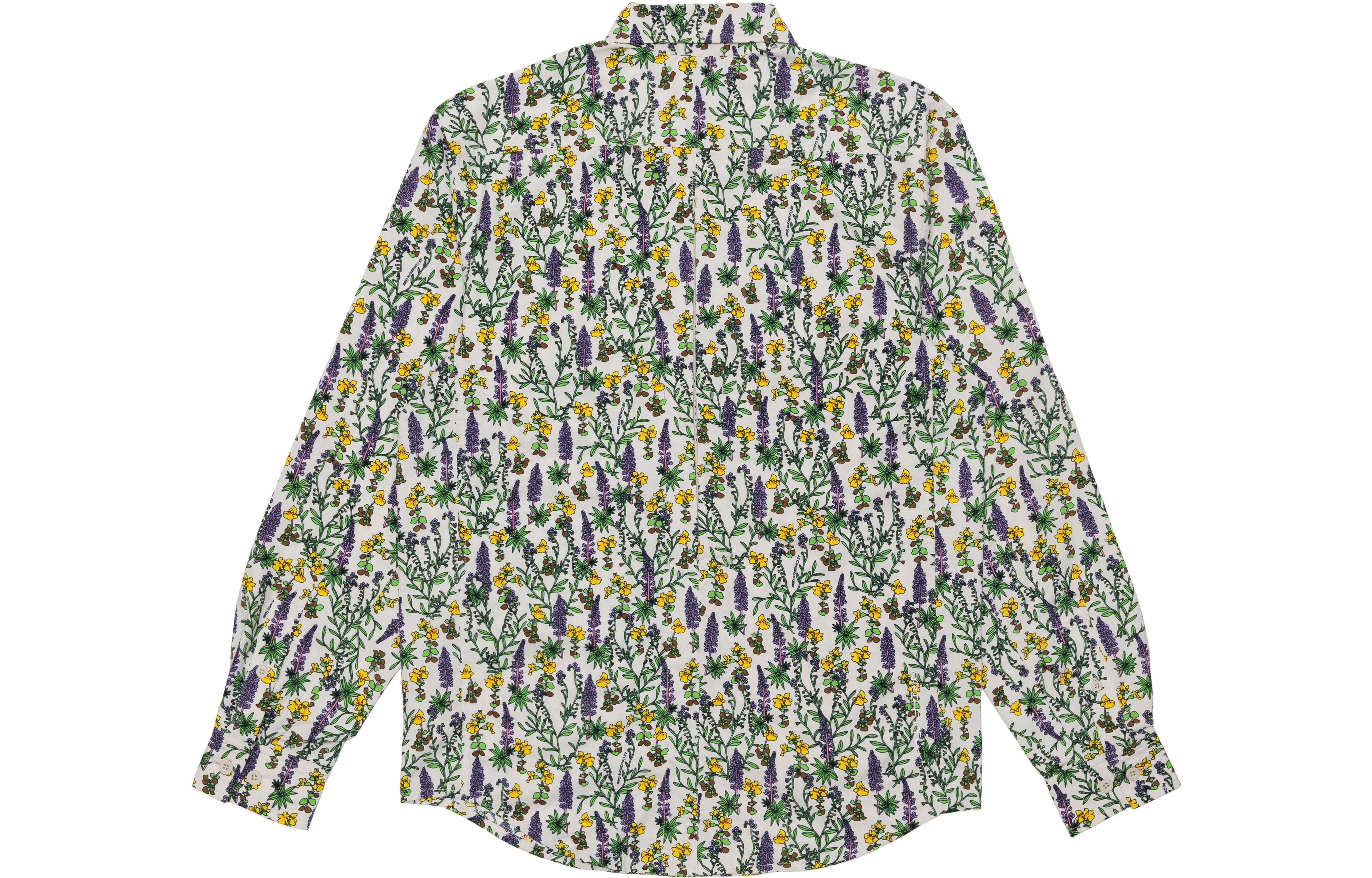 Nike SS22 Dri-FIT ACG UV Version Floral Long Sleeves Shirt Green DN3942-072 - 2