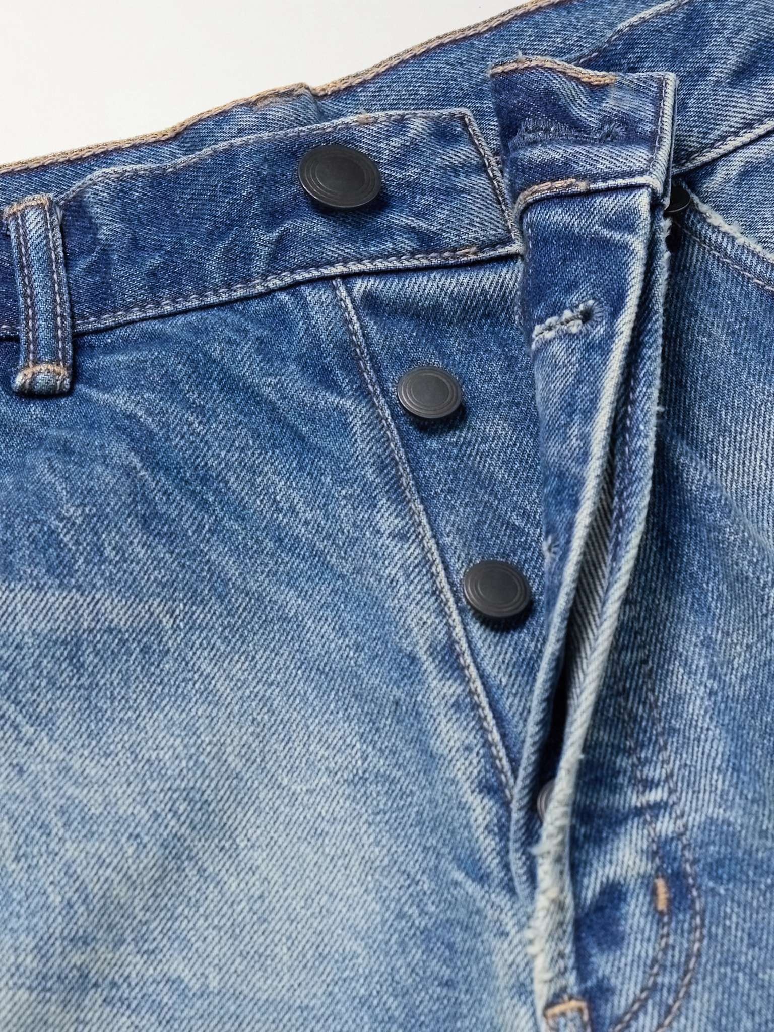 Wyatt Straight-Leg Distressed Jeans - 3