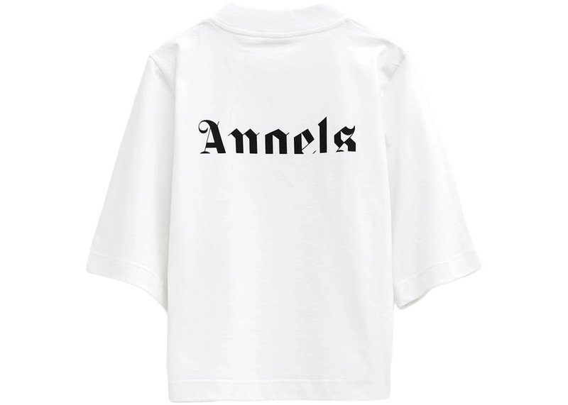Moncler Moncler x Palm Angels Mock Neck Wings T-Shirt White outlook