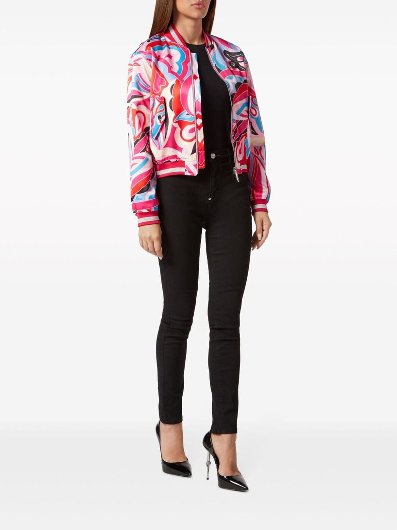PHILIPP PLEIN Colorful Circus bomber jacket outlook
