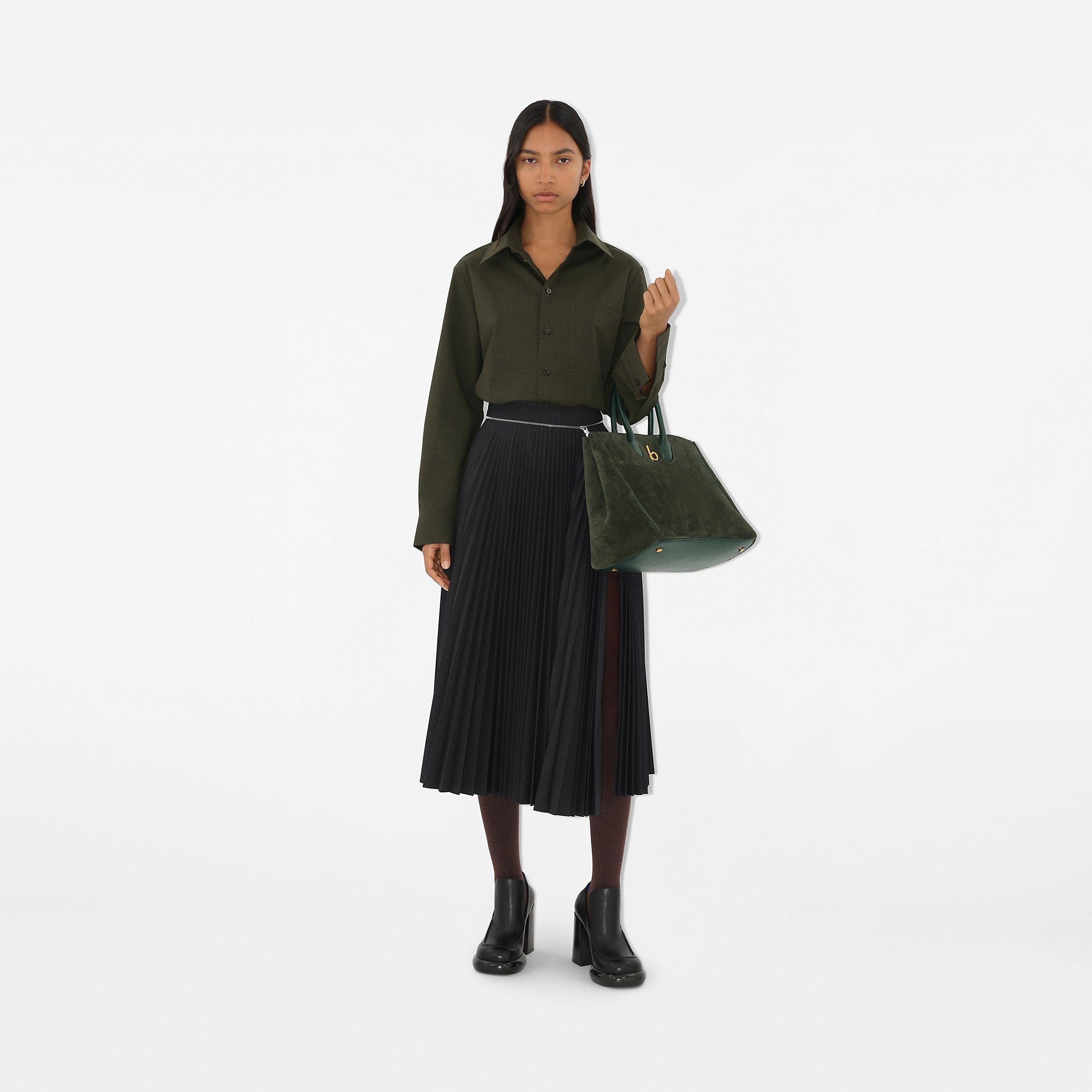 Stretch Wool Shirt - 2