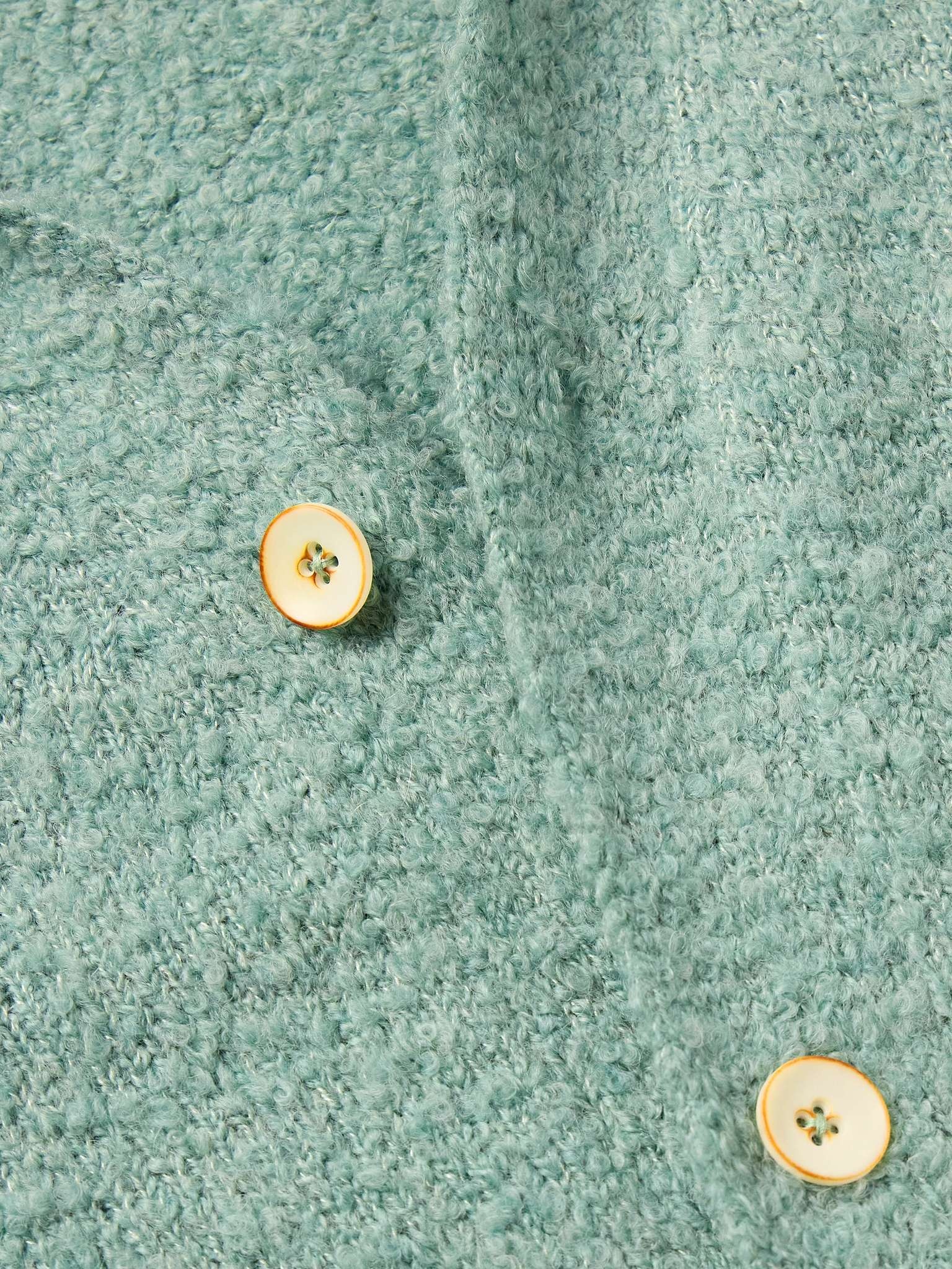 Oversized Cashmere, Alpaca and Silk-Blend Bouclé  Cardigan - 6