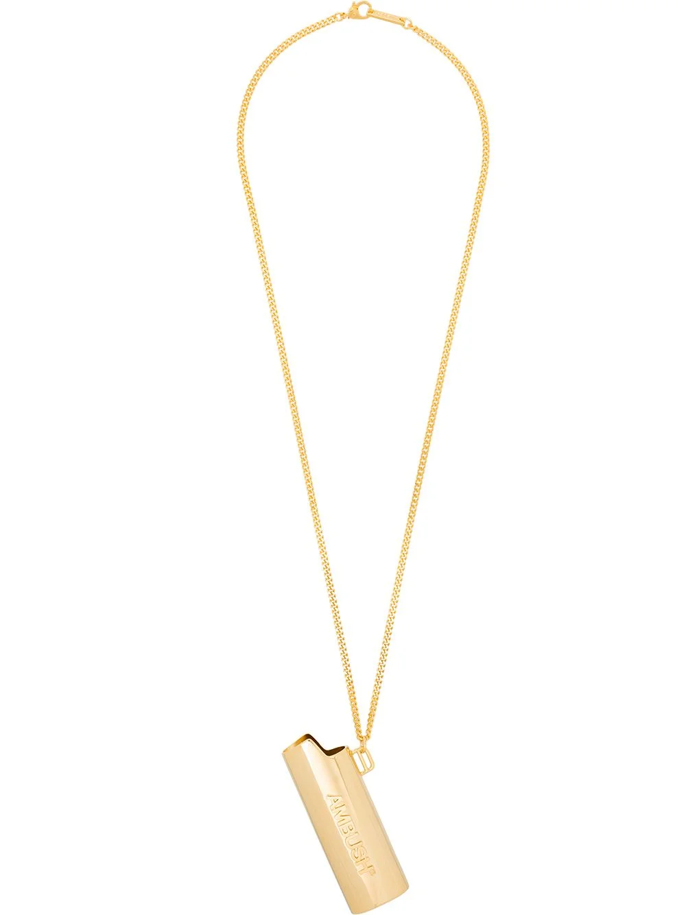 lighter-holder pendant necklace - 1