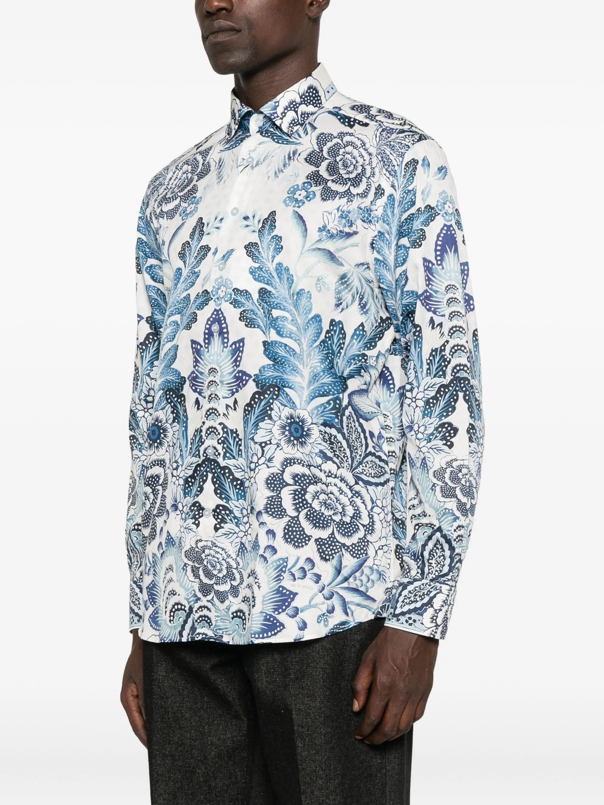 Etro Floral-print Cotton Shirt - 3