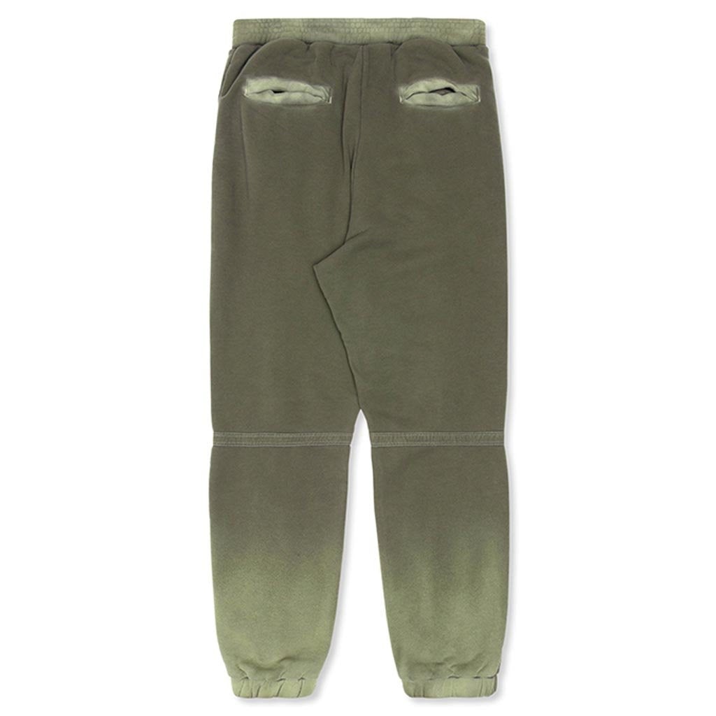 AMBUSH BLEACH PATCHWORK PANTS - OLIVE - 2