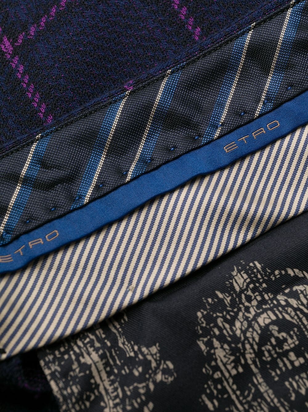 macro-plaid trousers - 7