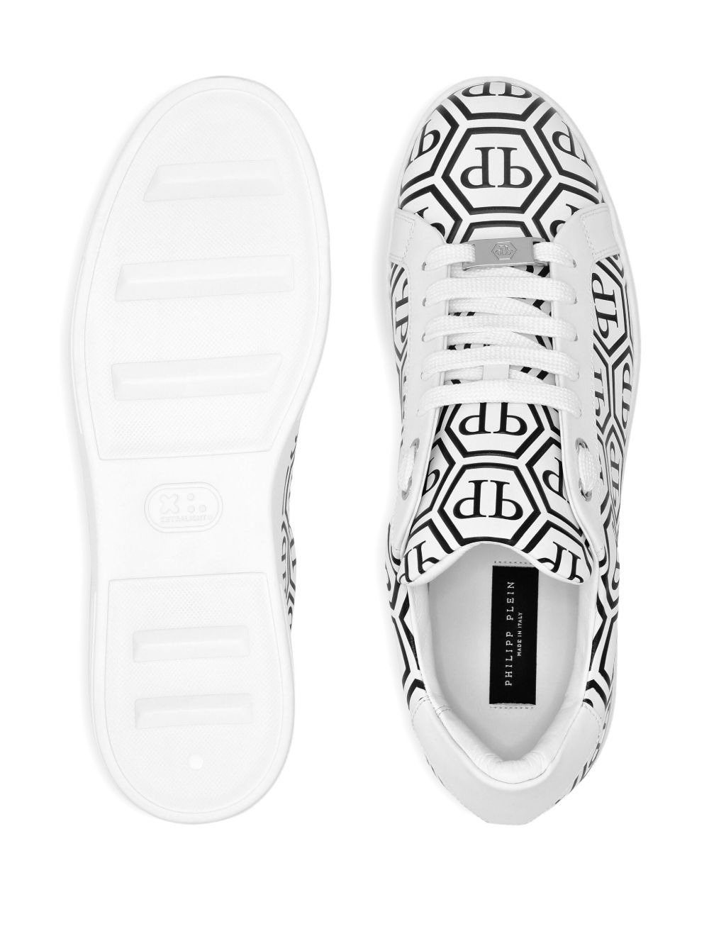 big monogram low-top sneakers - 3