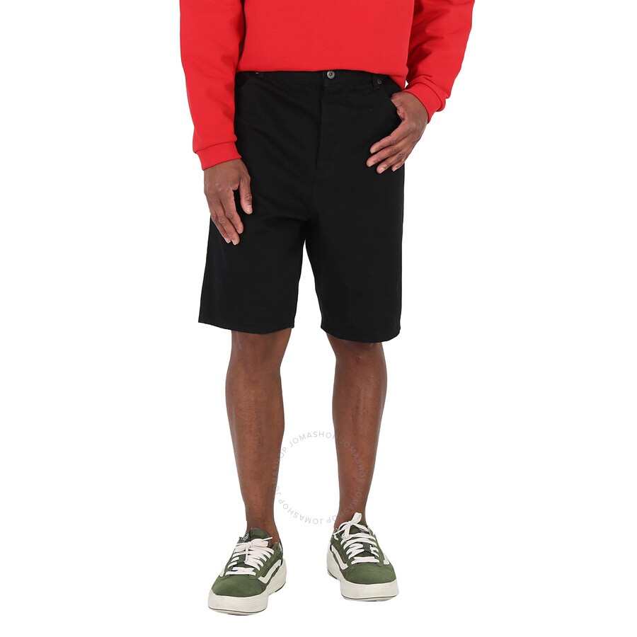Kenzo Rinse Black Denim Himawari Bermuda Denim Shorts - 3
