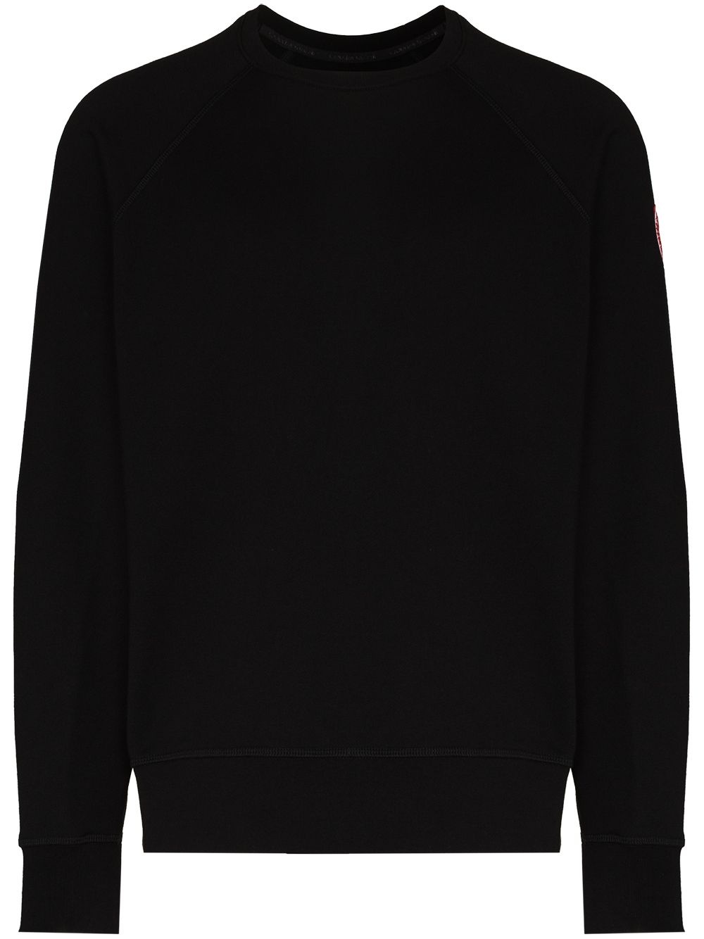 Huron logo-patch sweatshirt - 1