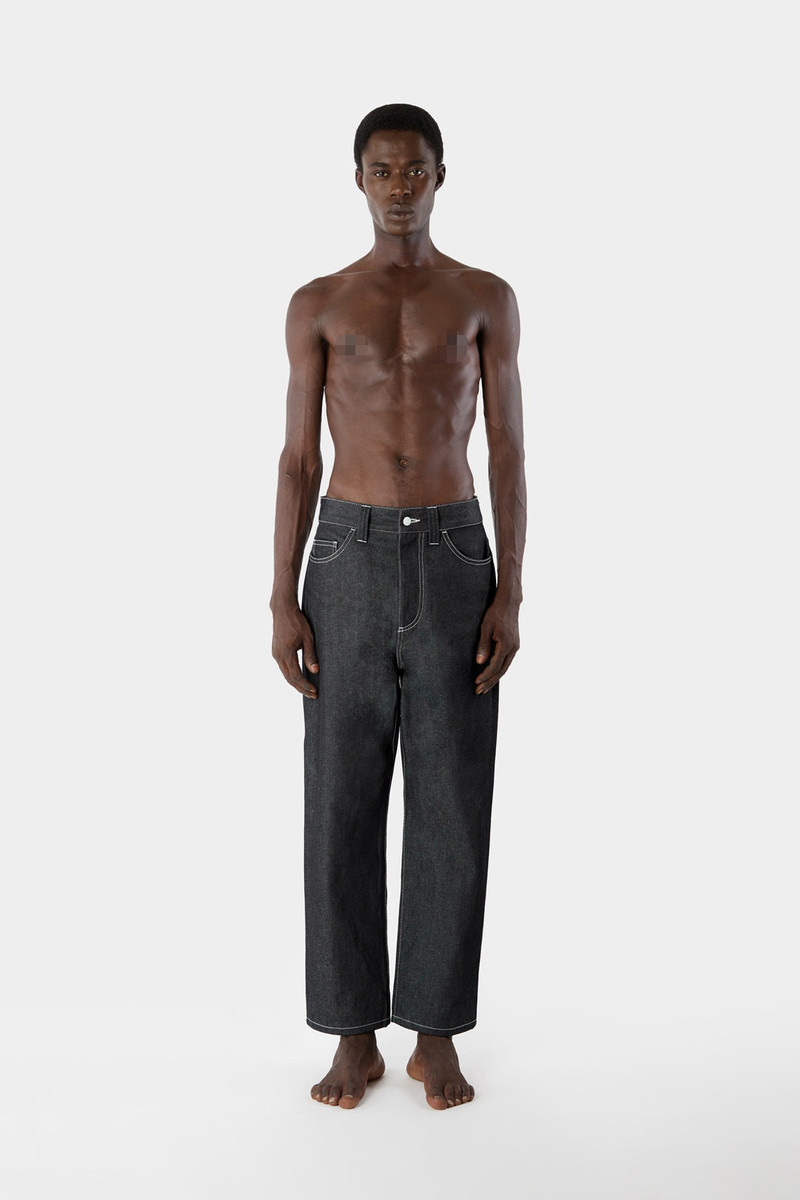 BELLIDENTRO PANTS / denim multicolor 1