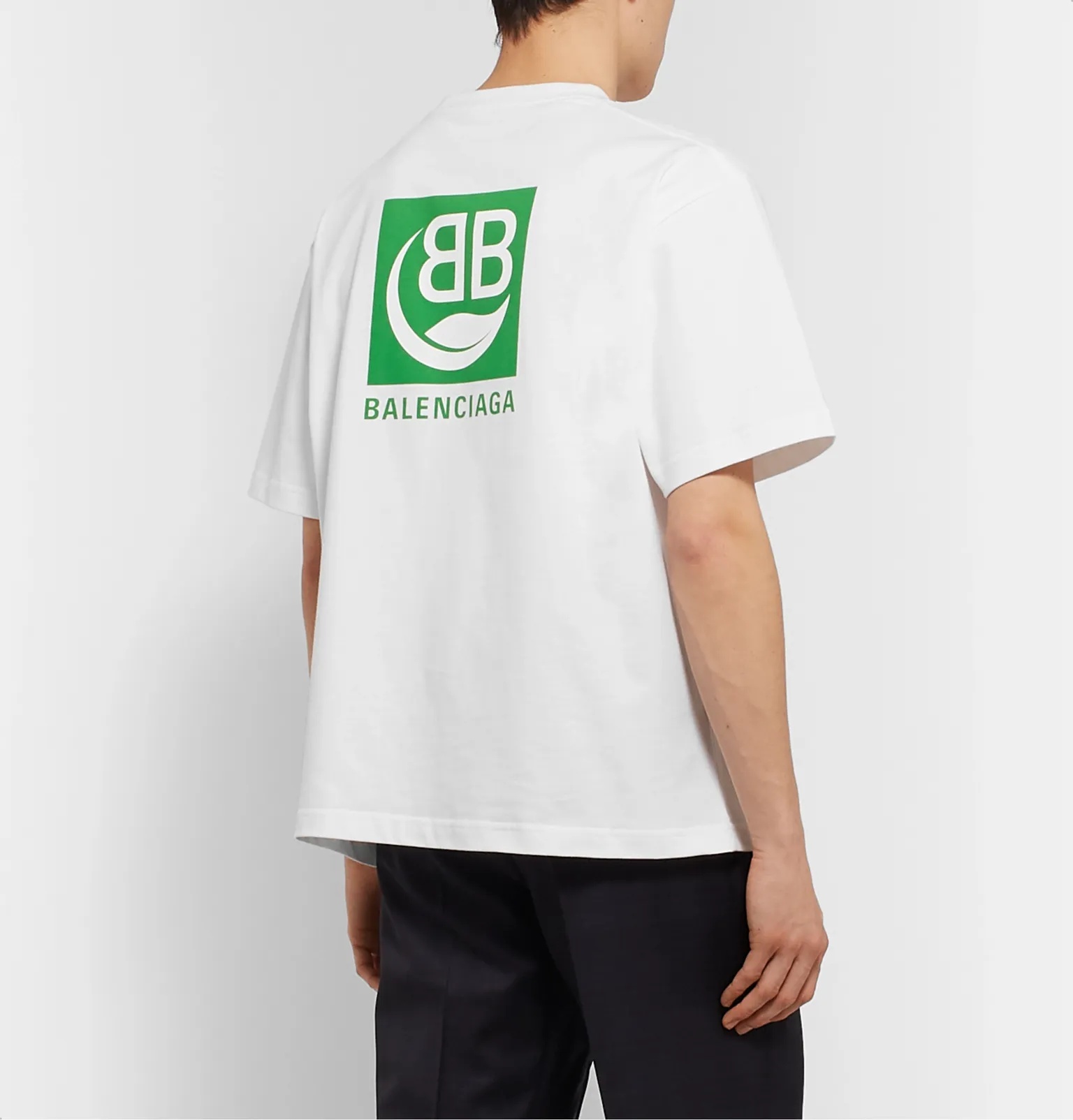 Oversized Logo-Print Cotton-Jersey T-Shirt - 5