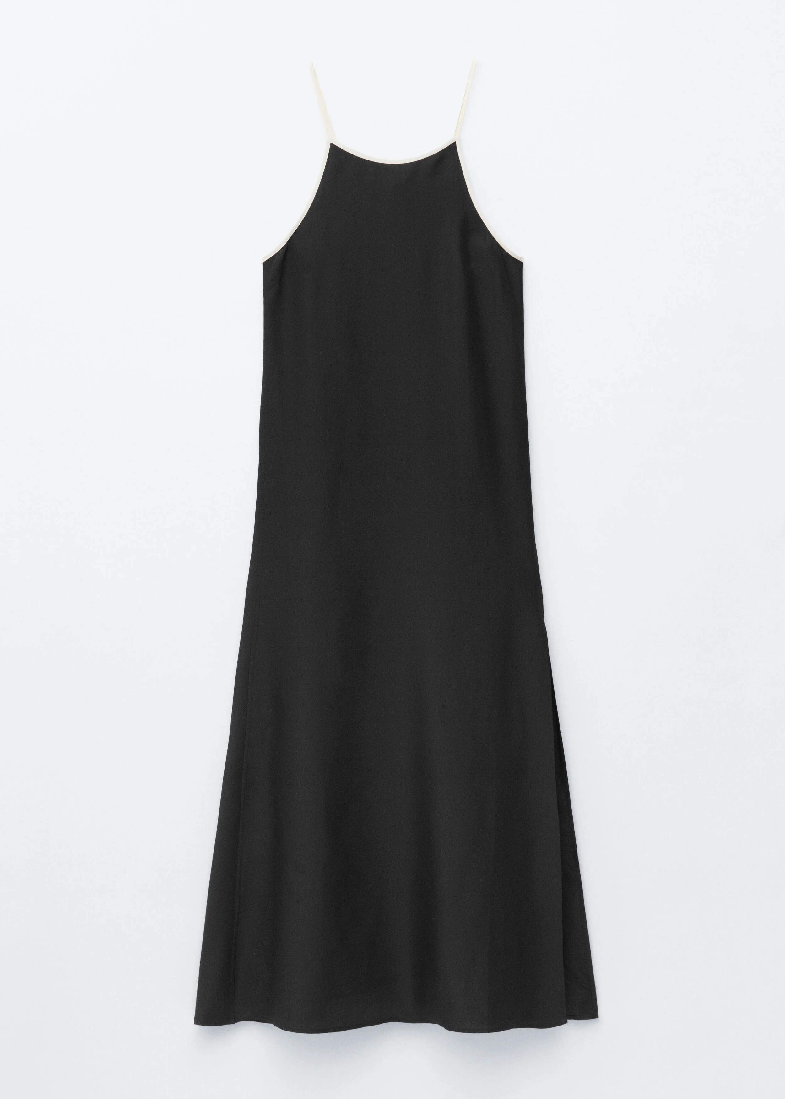 Silk Strap Dress - 1