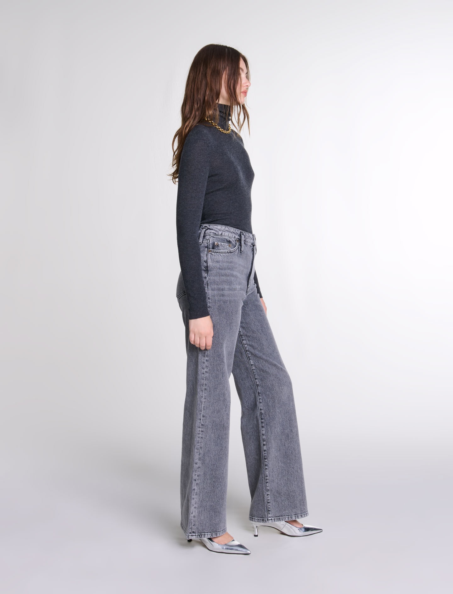 Wool and silk jumper - 3