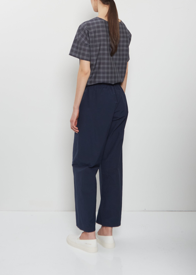apuntob Technical Cotton Straight Trousers outlook