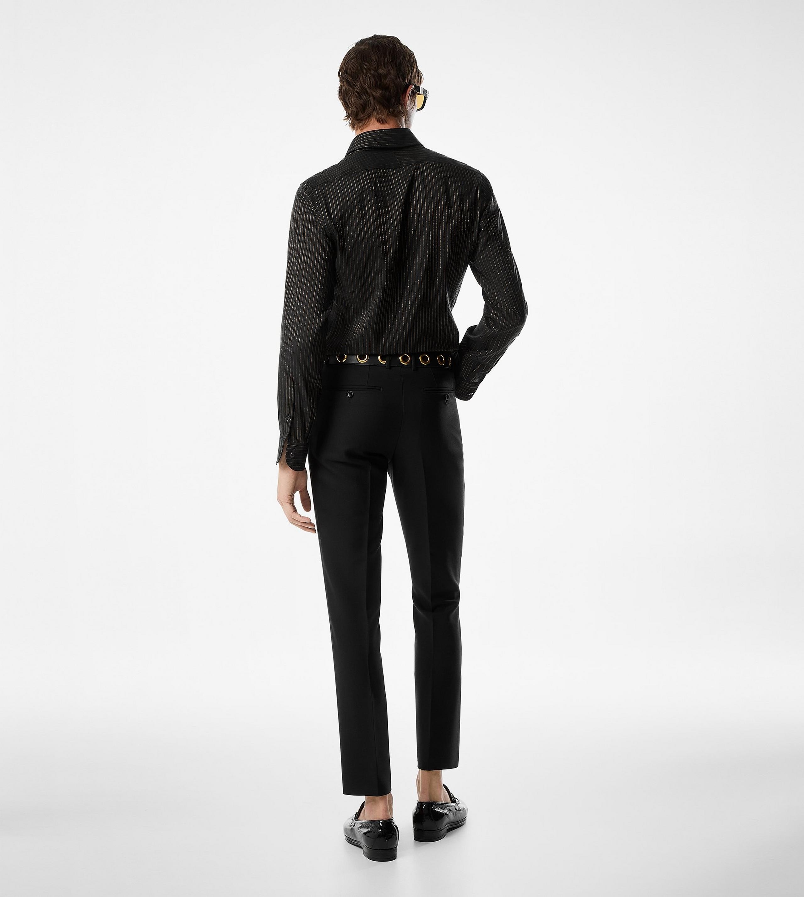 SILK STRIPES SLIM FIT SHIRT - 3