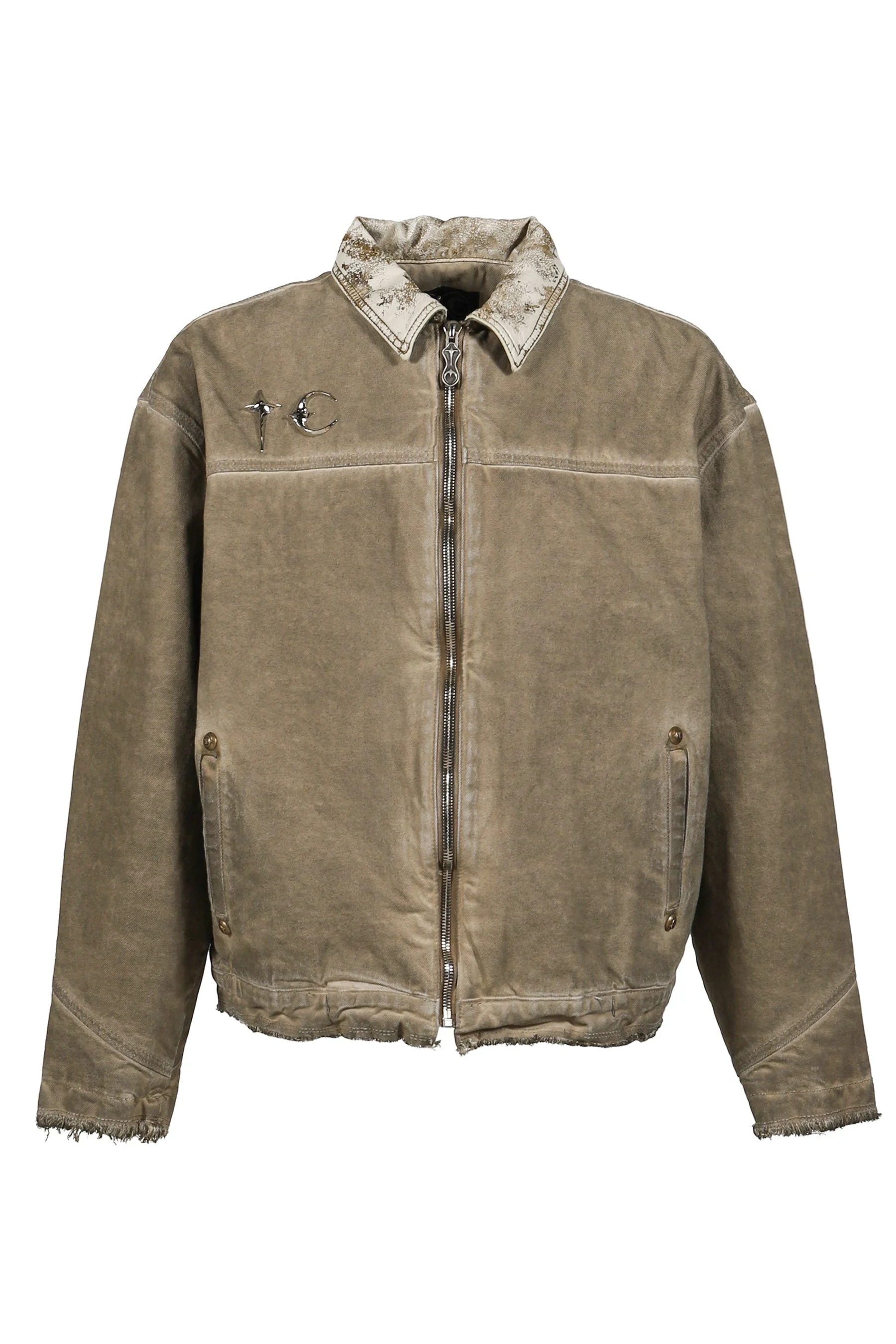 TC WASHED WORK JACKET / BEI - 1